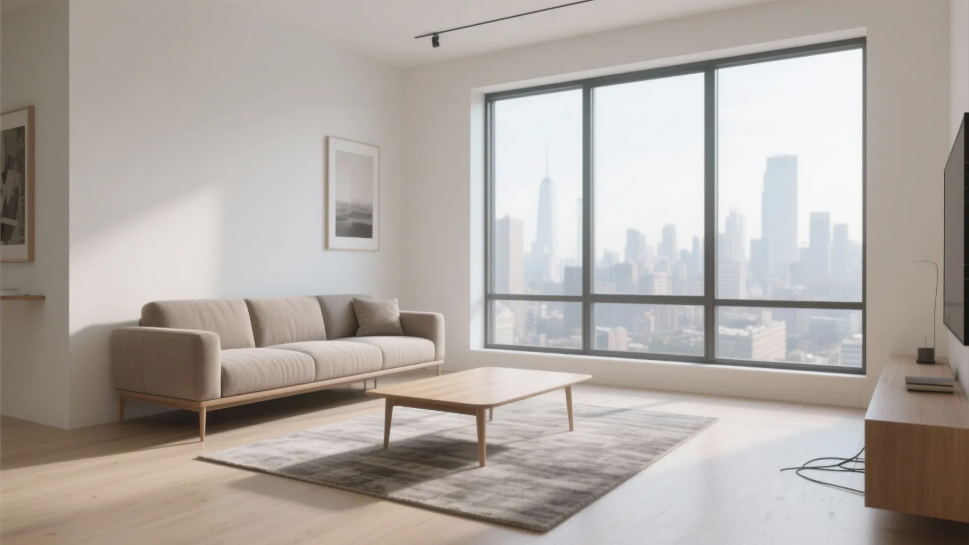 Floating Furniture Around the View