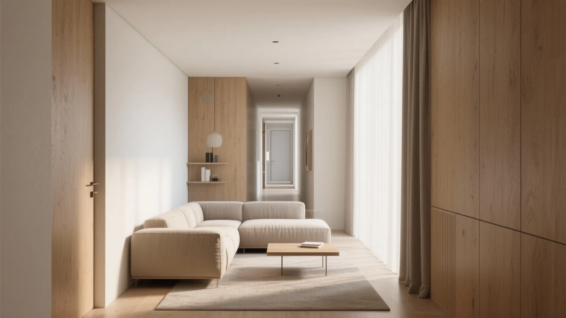 1. Floating Furniture to Define Zones