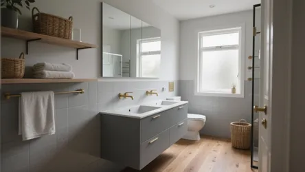 5 Gray Bathroom Vanity Ideas for Small Spaces