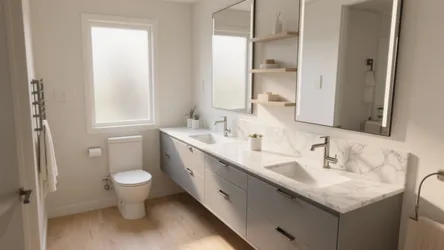 48-Inch Gray Bathroom Vanity Ideas