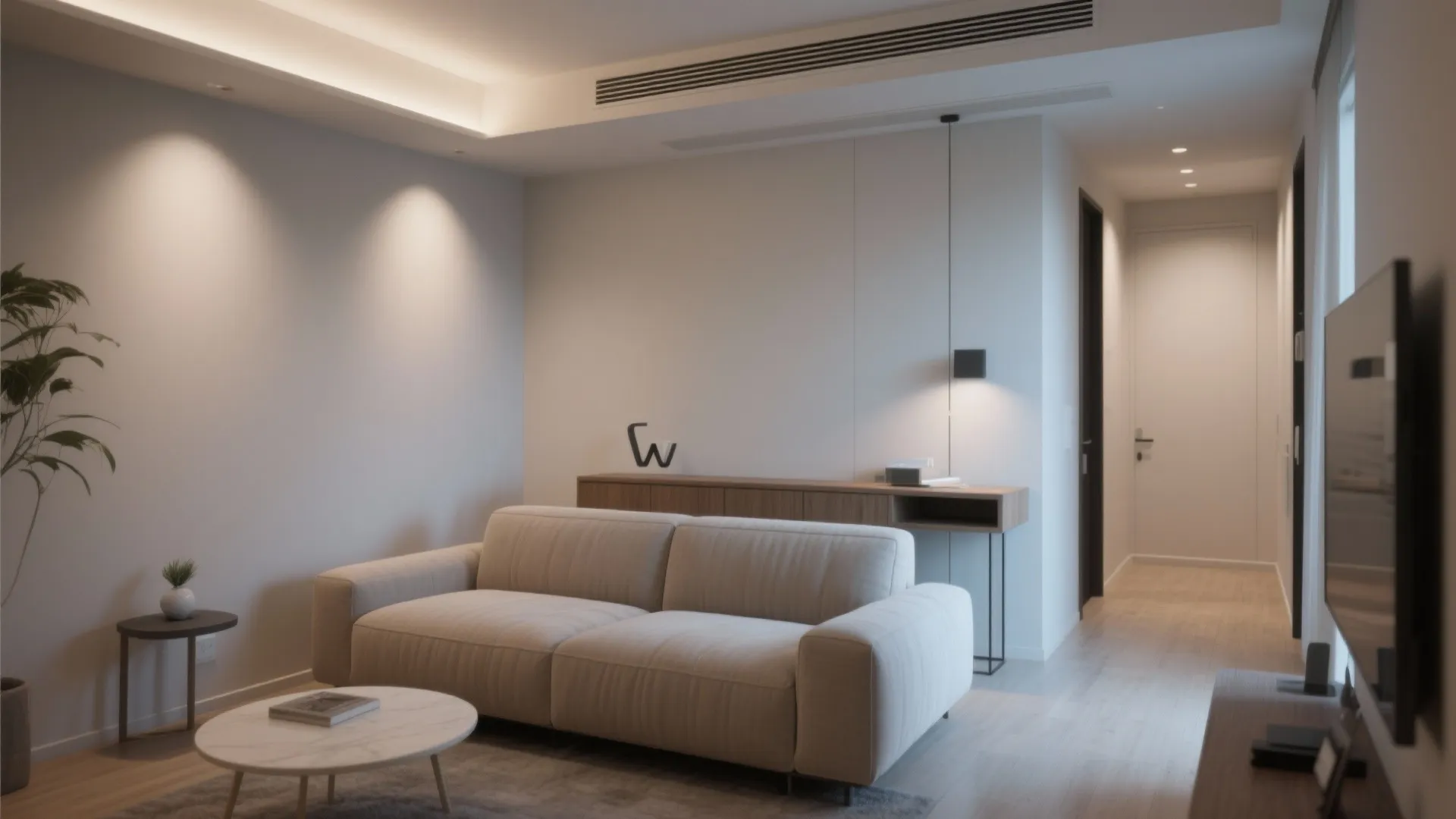 8. Floating Furniture Layout