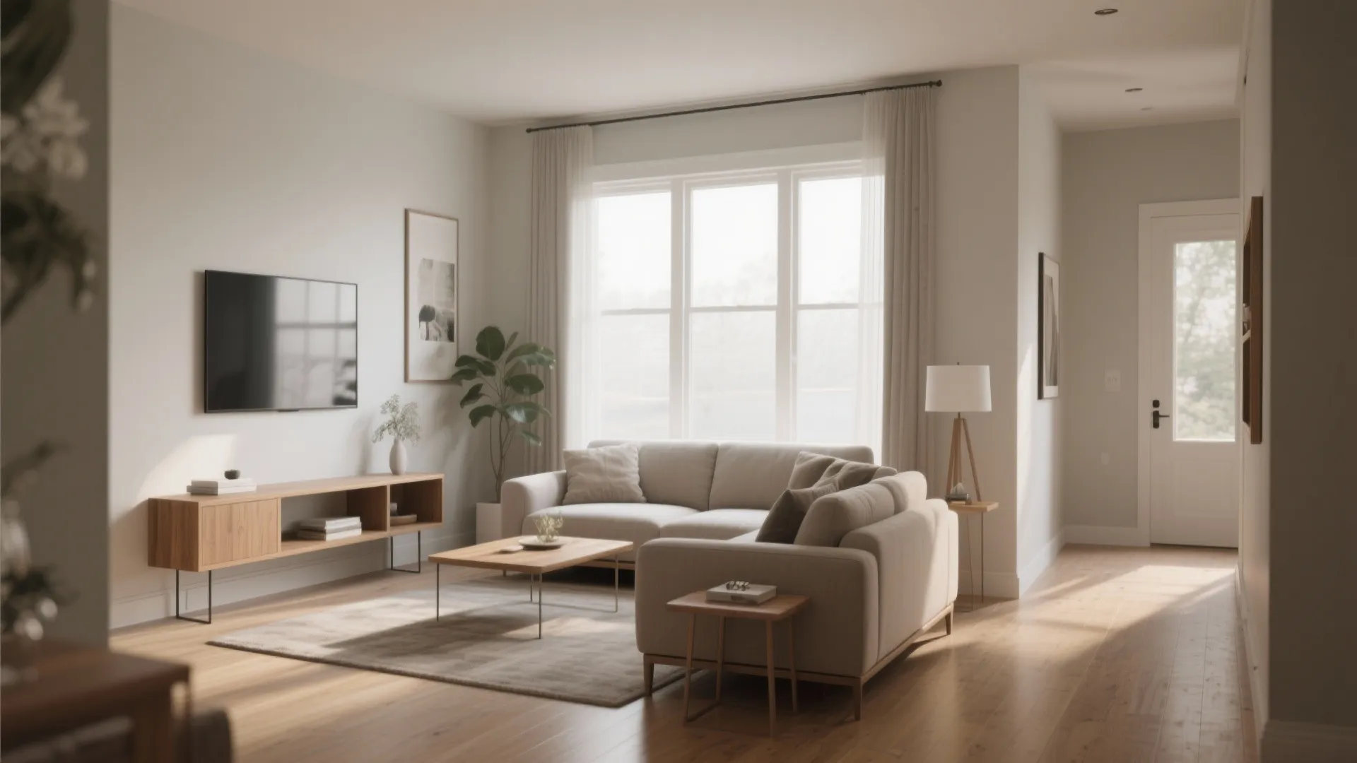 3. Floating Furniture Layout