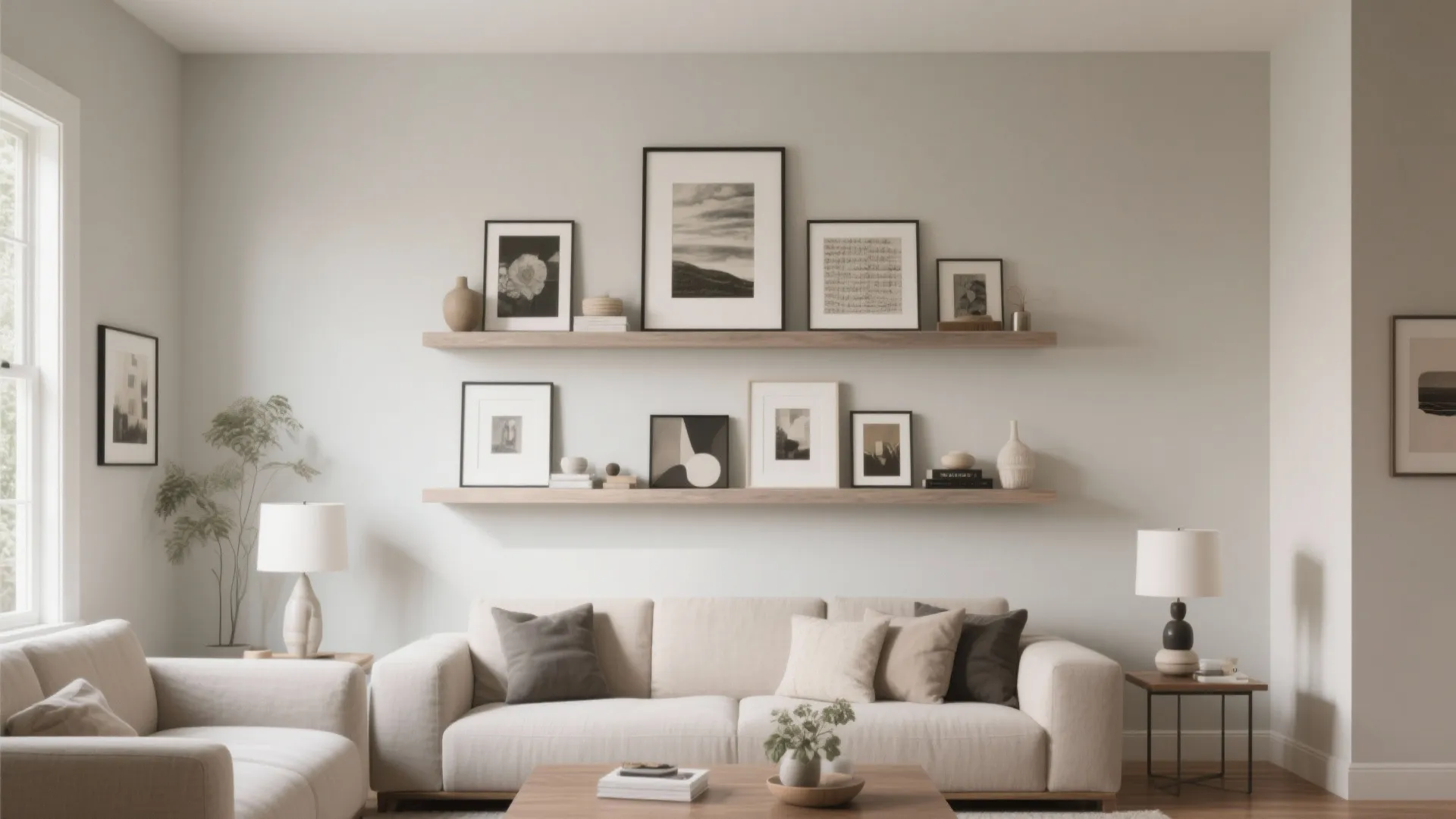 4. Floating Ledge Arrangement