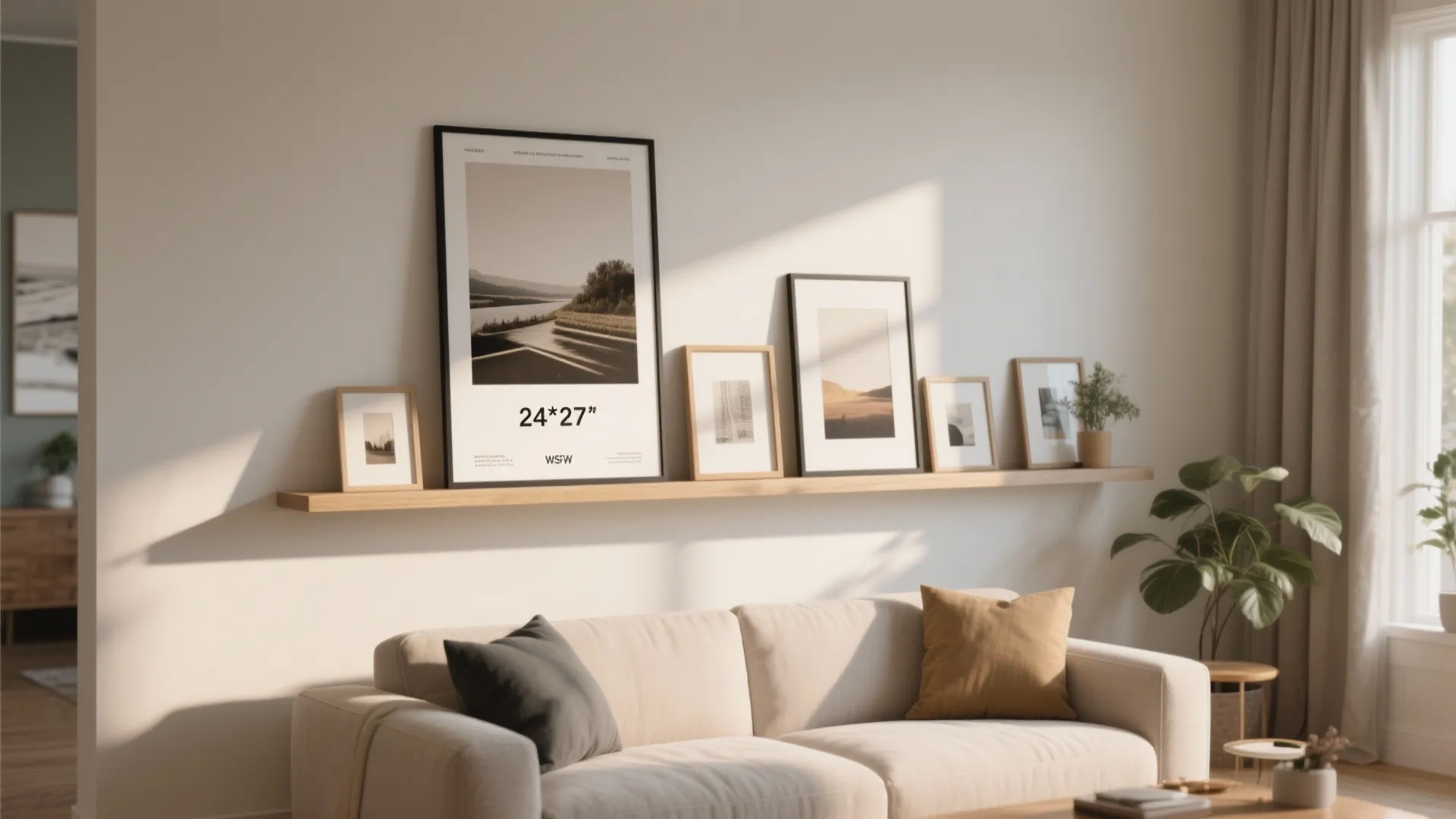 Floating Ledge Display