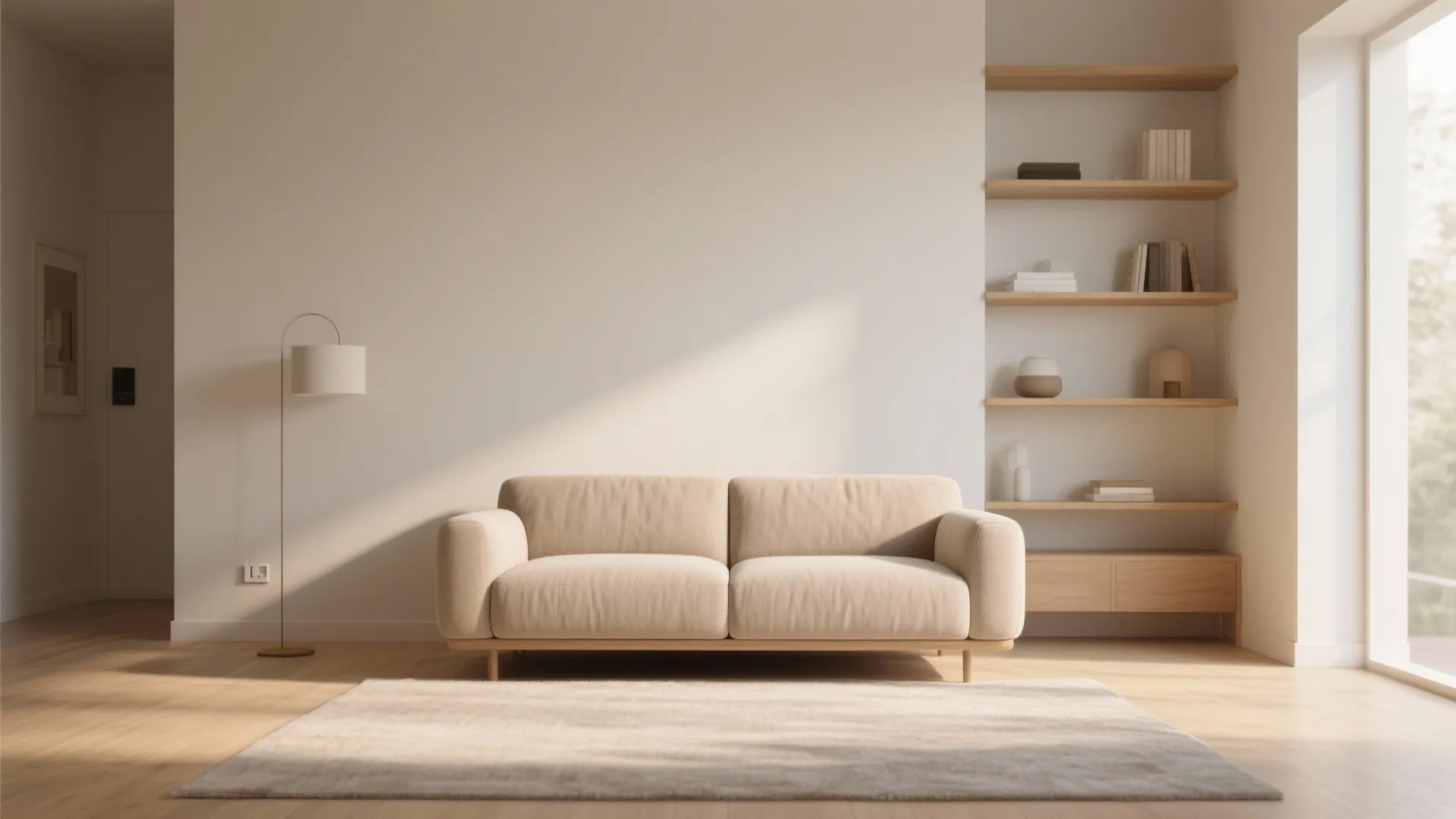 2. Float the Furniture