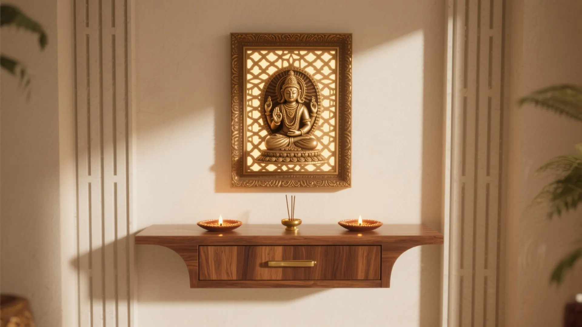 Idea 1: Floating Niche + Compact Platform