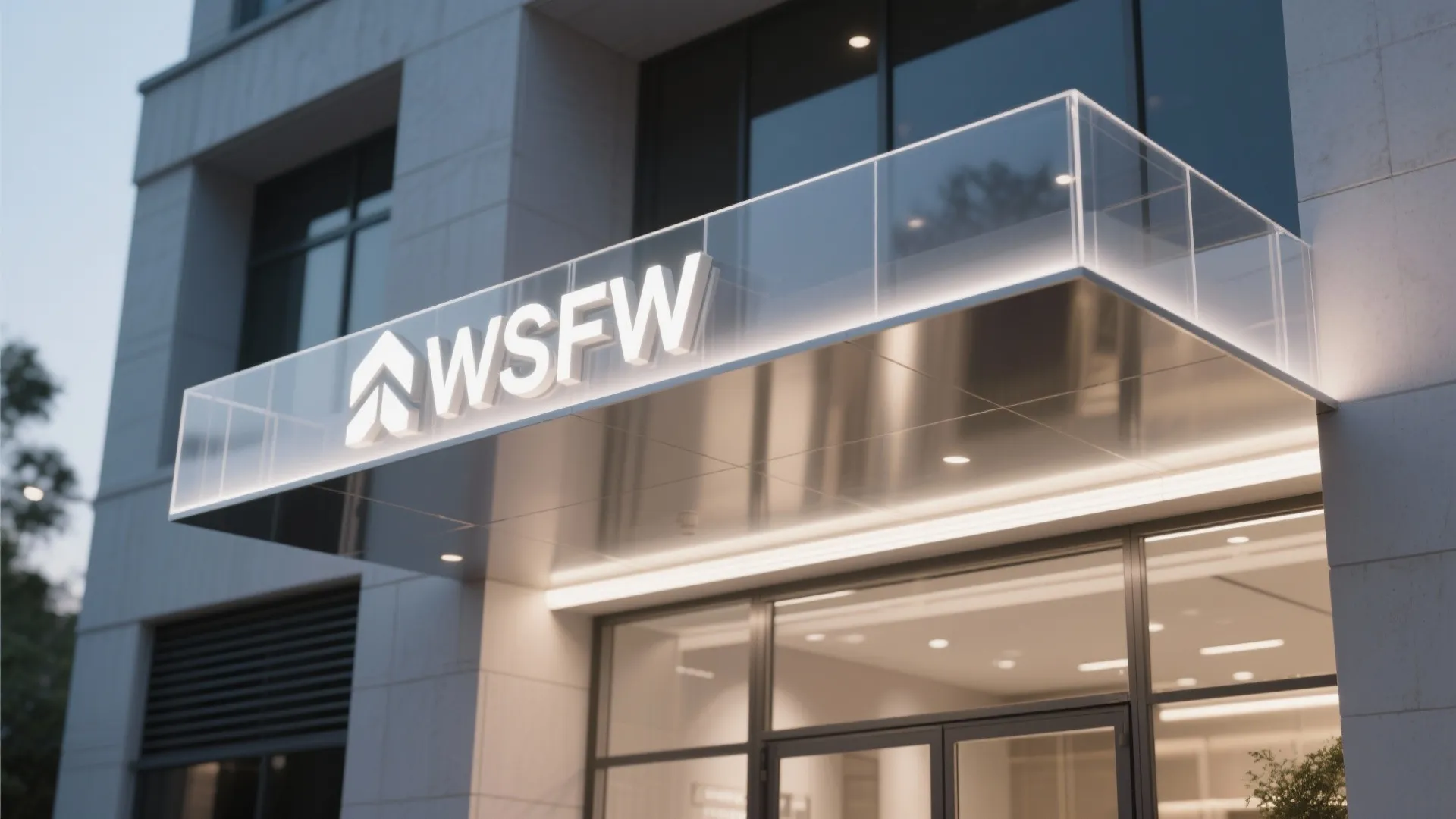 5) Floating Marquee with Smart Signage