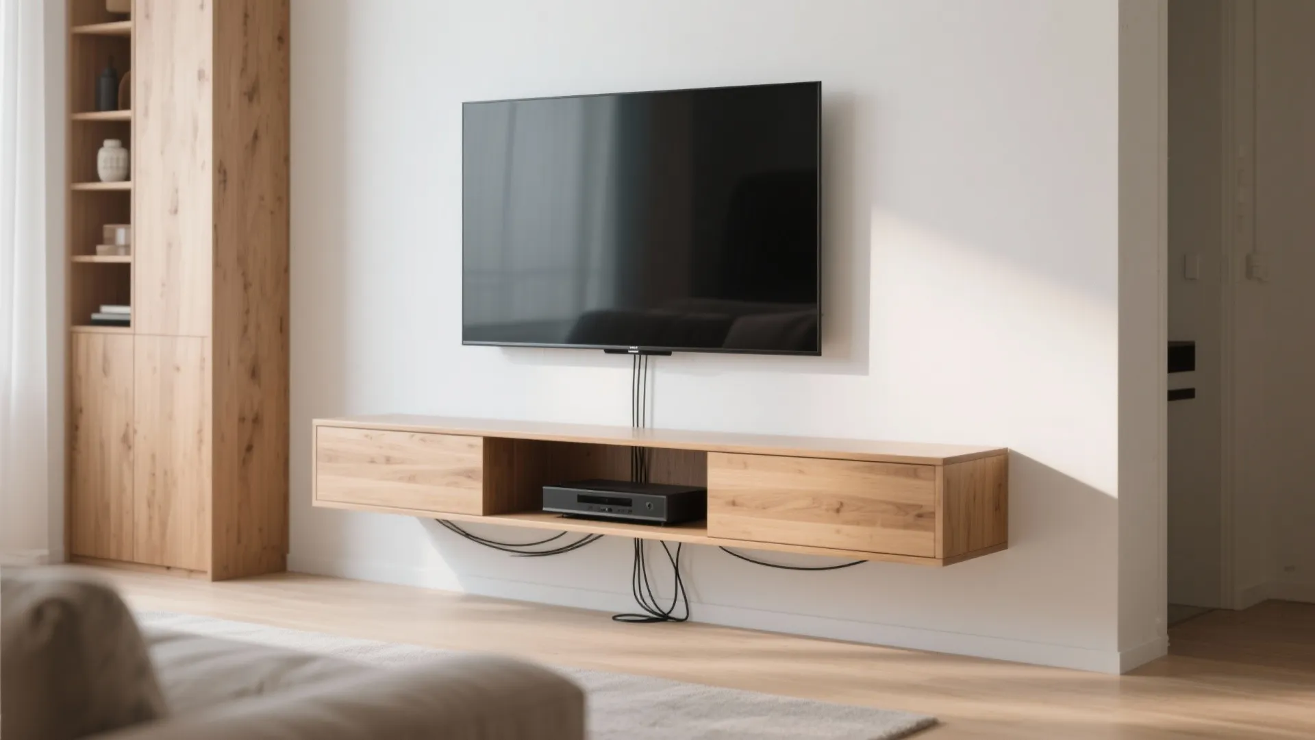 2. Floating Media Console