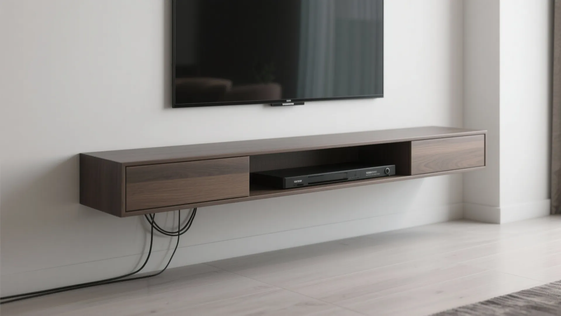 4. Floating Media Console