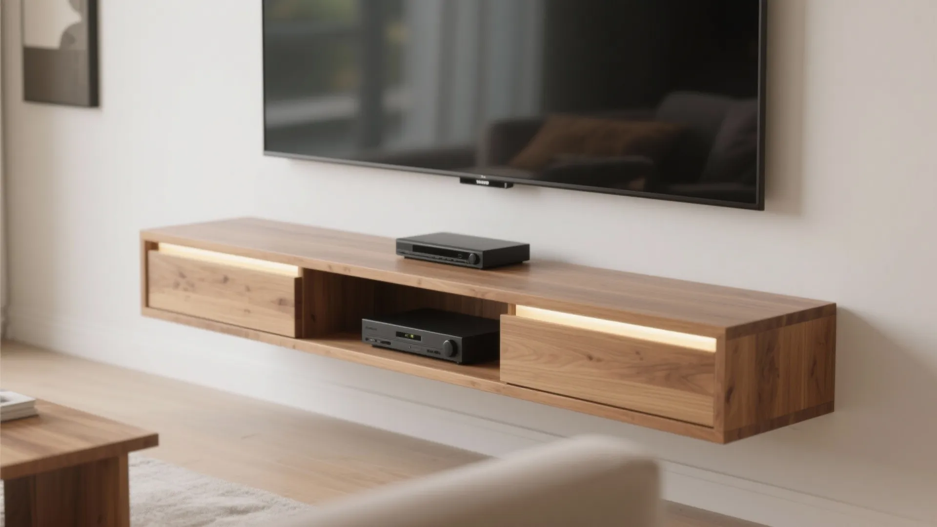 5. Floating Media Console