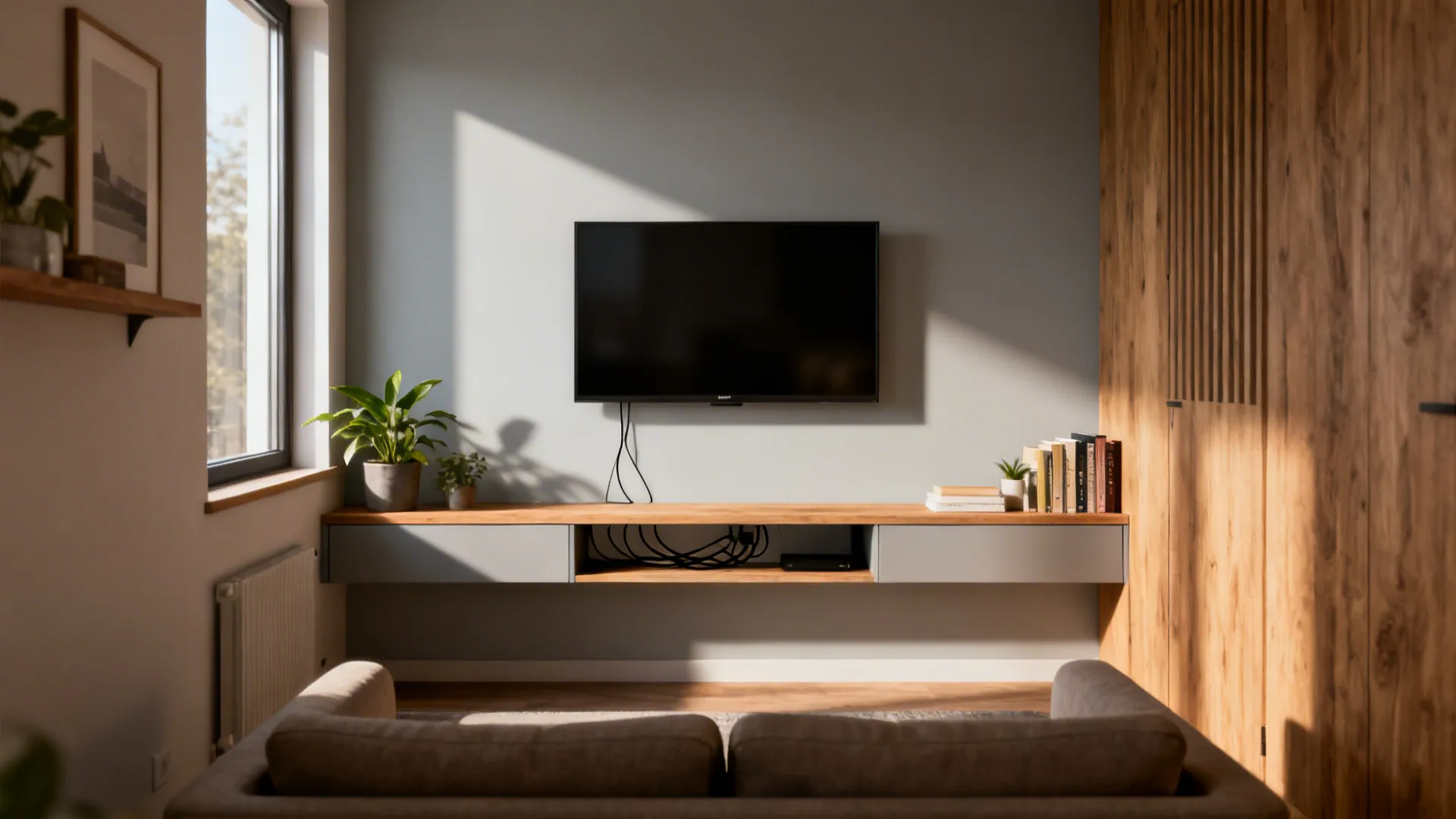5 Living Room Ideas for TV on Wall