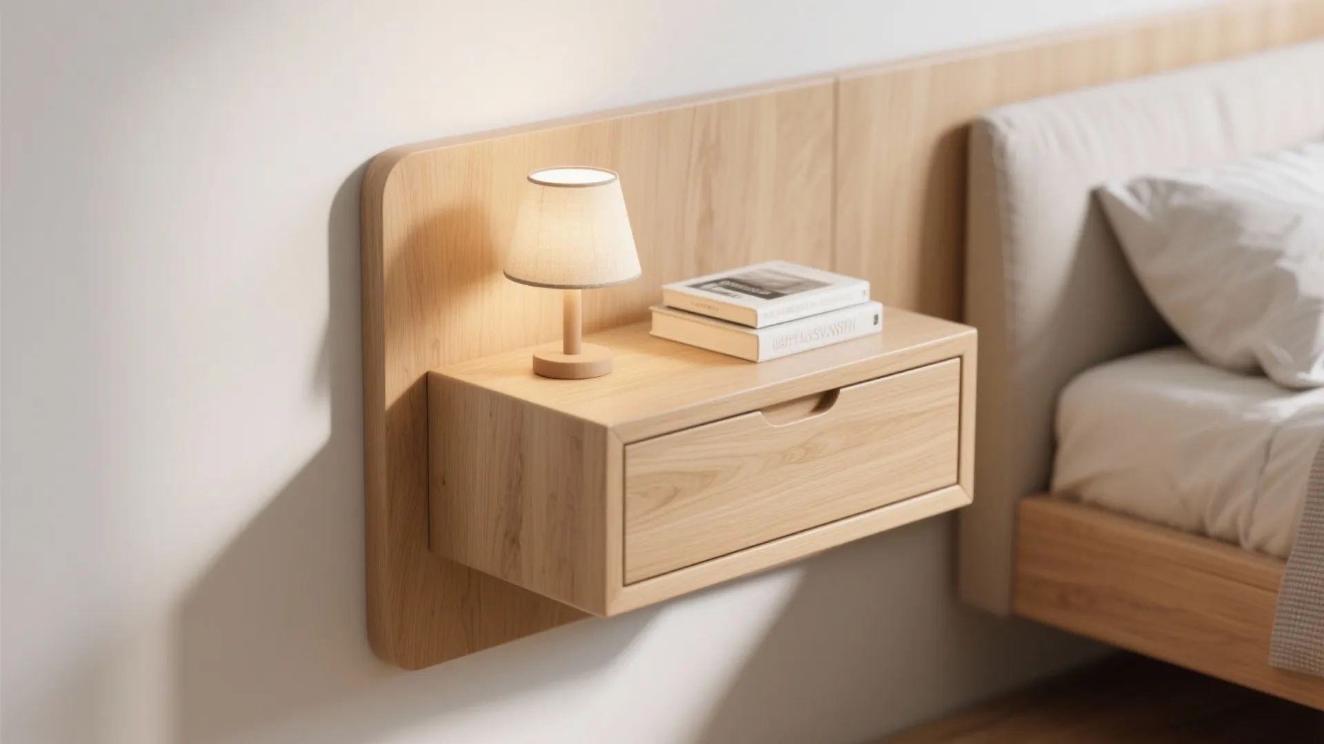 3. Floating Nightstands
