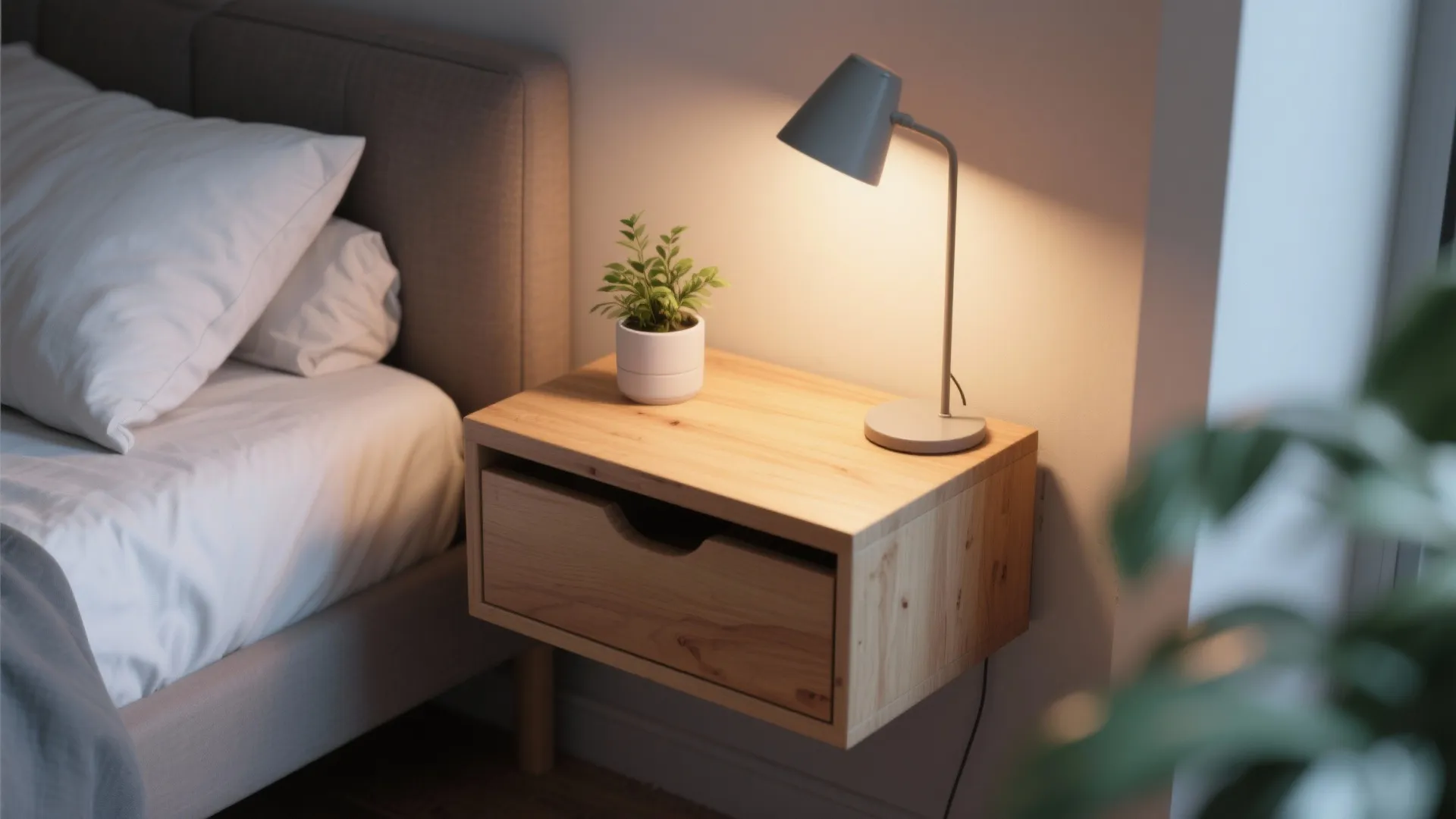 5. Floating Nightstands