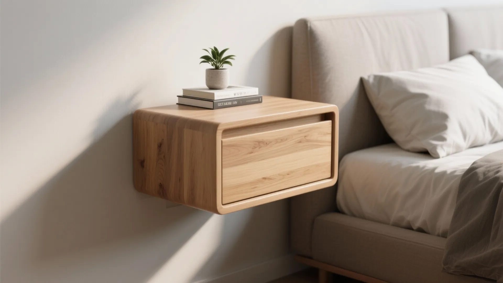 2. Floating Nightstands