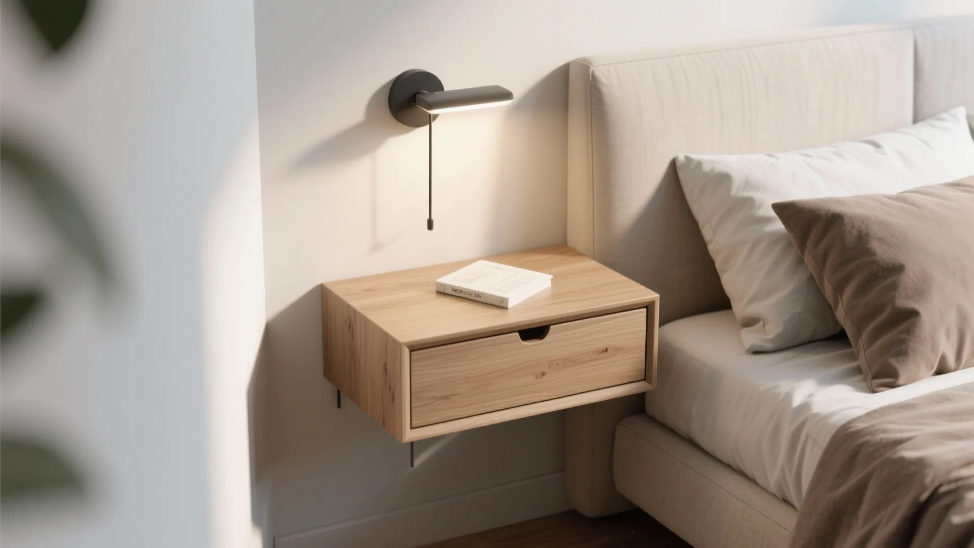 1. Floating Nightstands