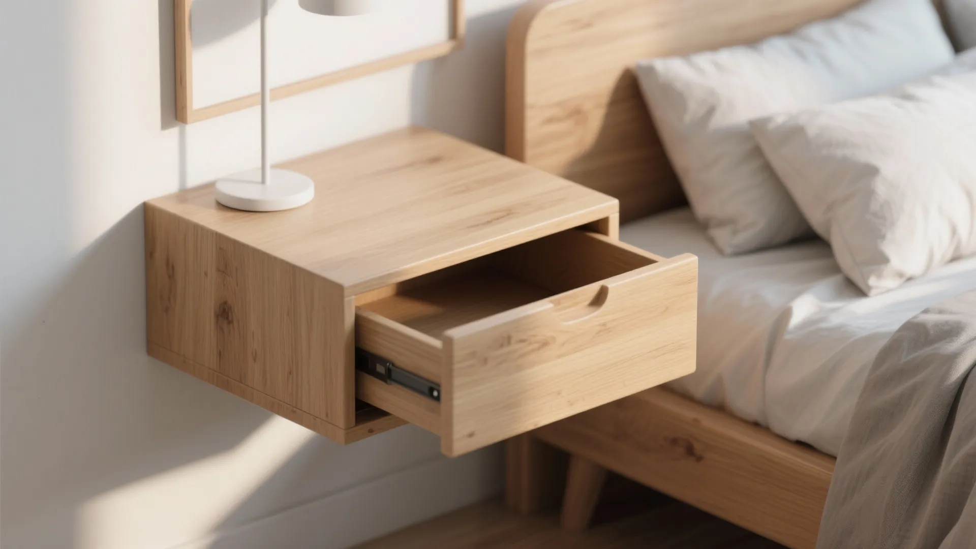 1. Floating Nightstands