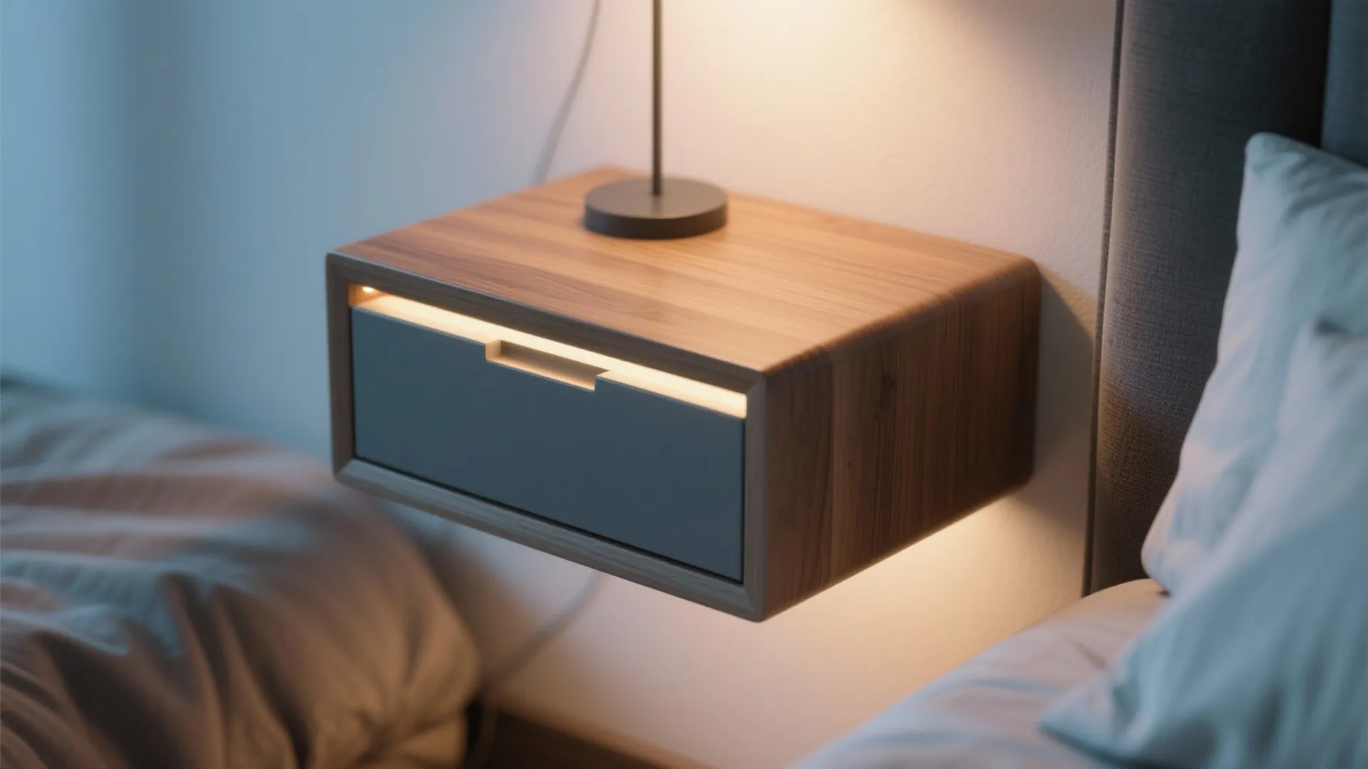 3. Floating Nightstands