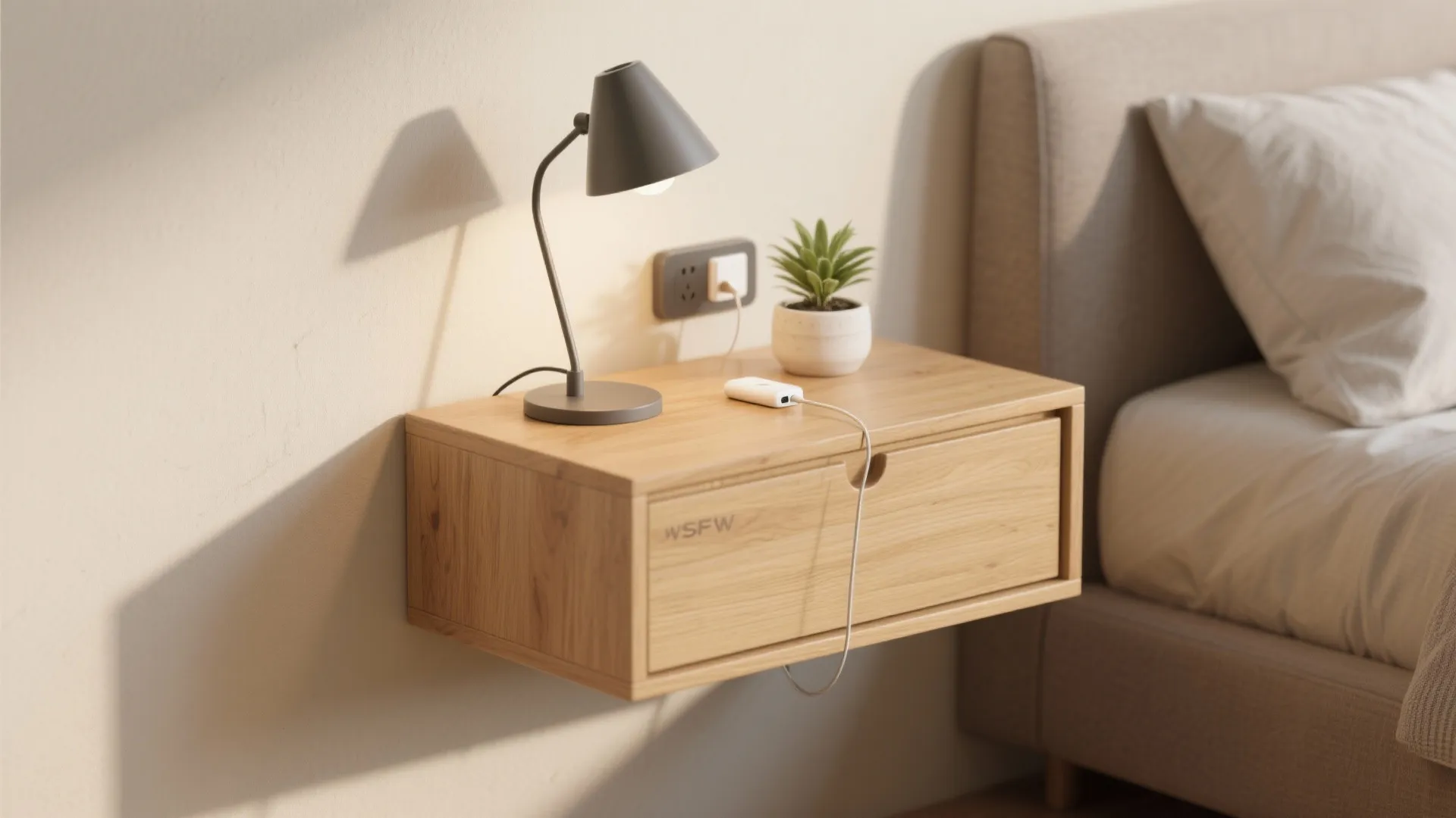 4. Floating Nightstands