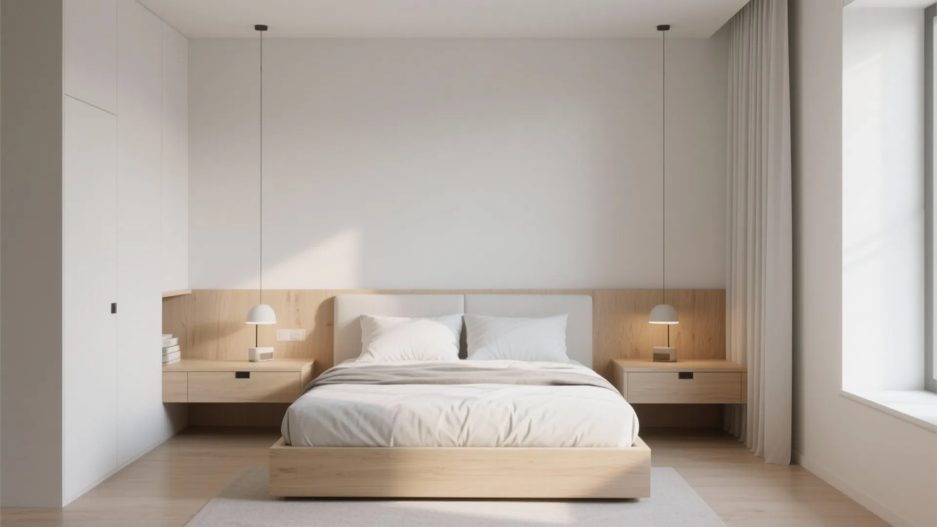 2. Floating Nightstands