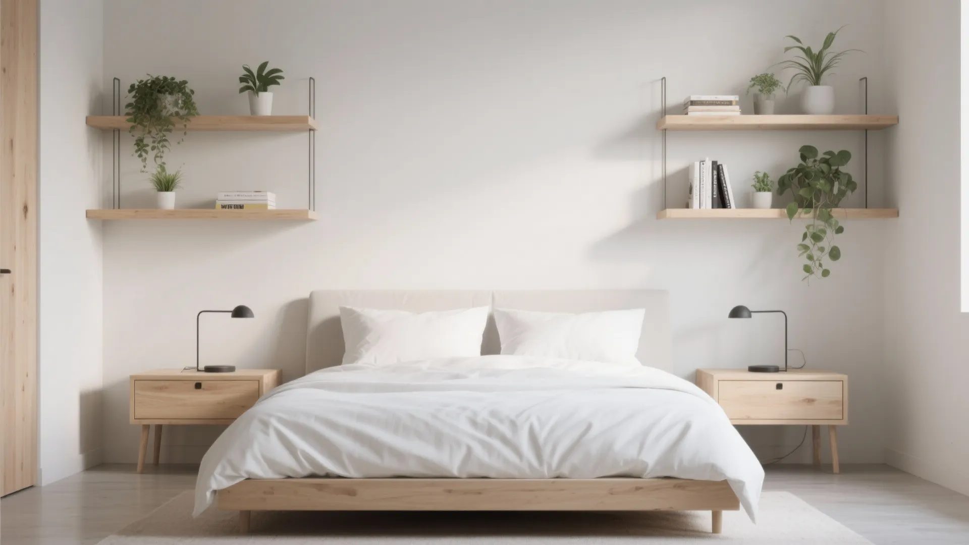 2. Floating Nightstands