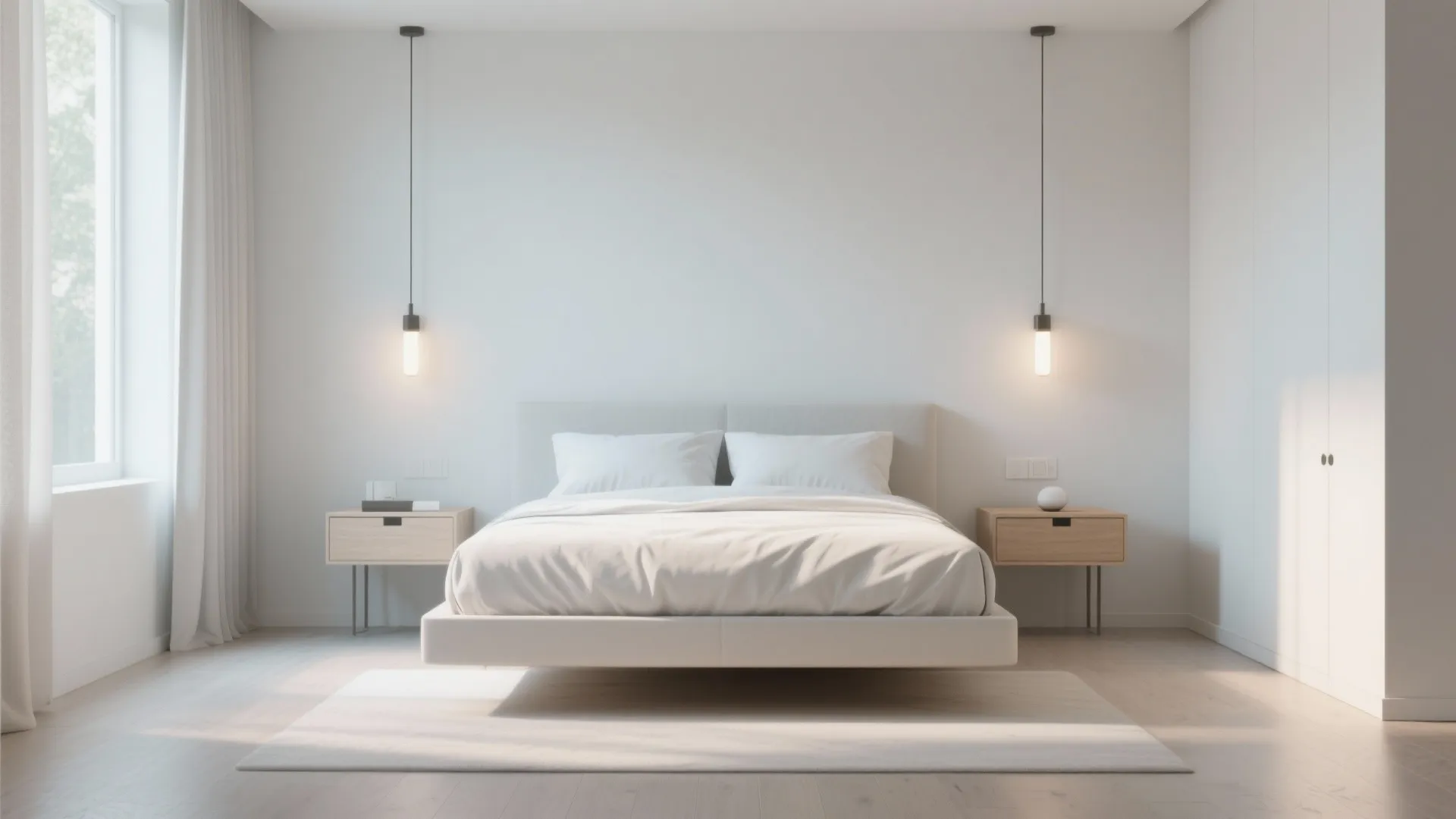 6. Floating Nightstands