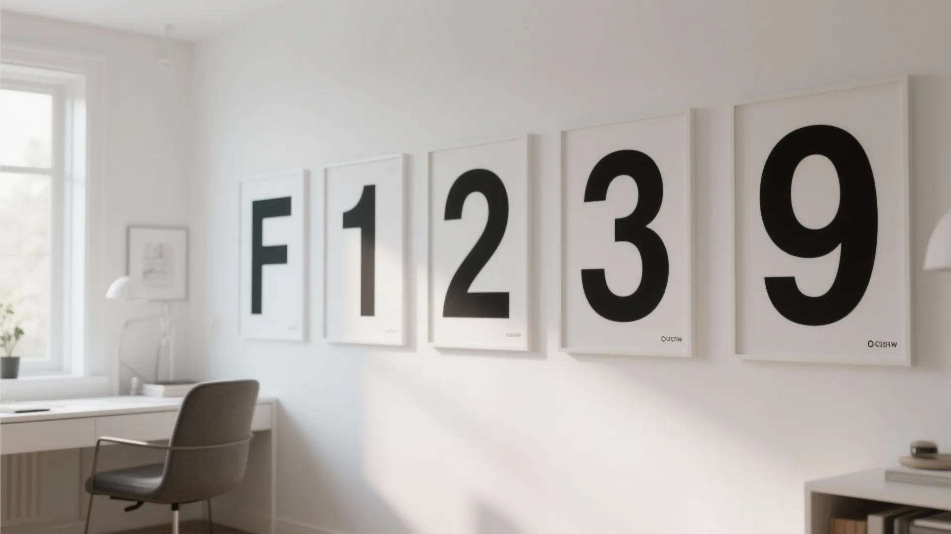 Tip 2: Floating Frame Number Prints