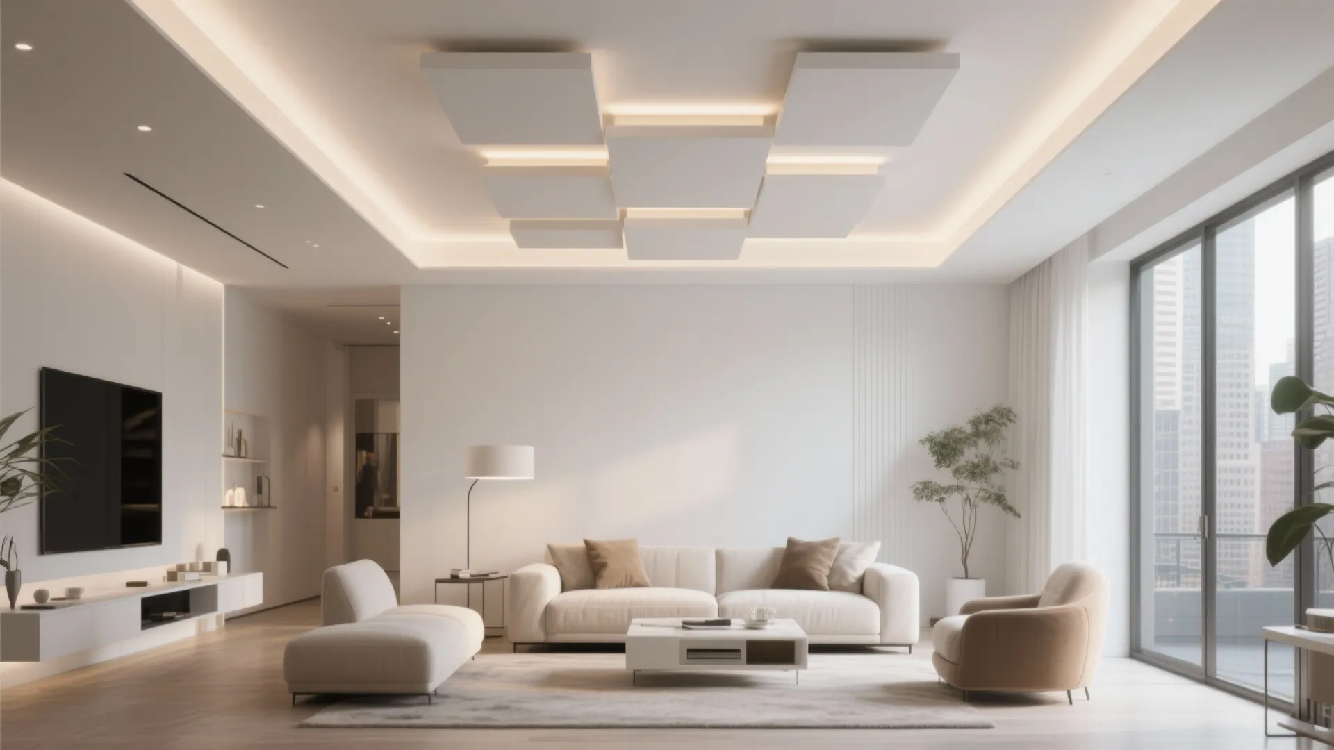 Floating Ceiling Panels