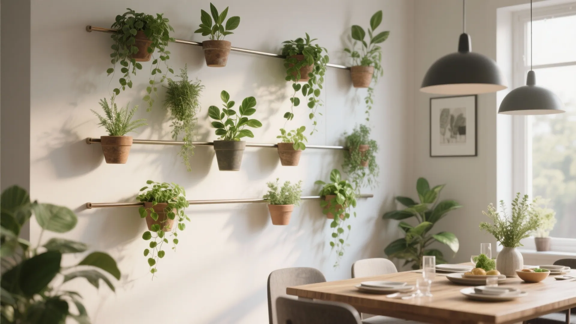 9. Floating Plant Wall