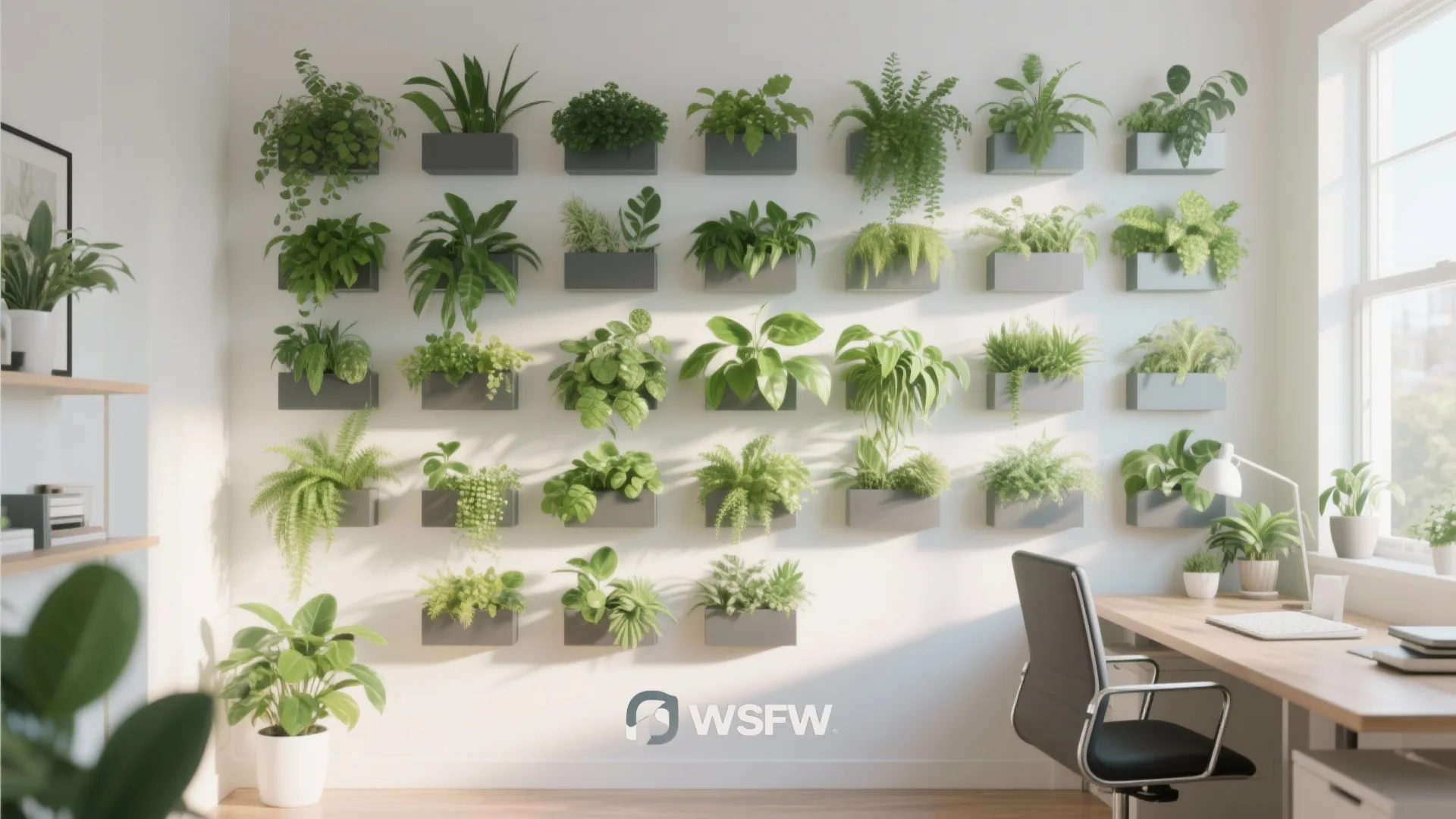 10. Floating Plant Wall