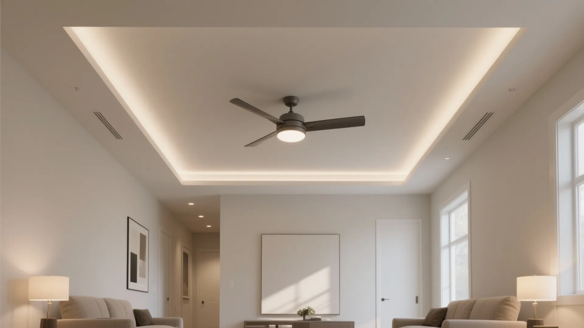 Floating Raft With Center Fan or Light