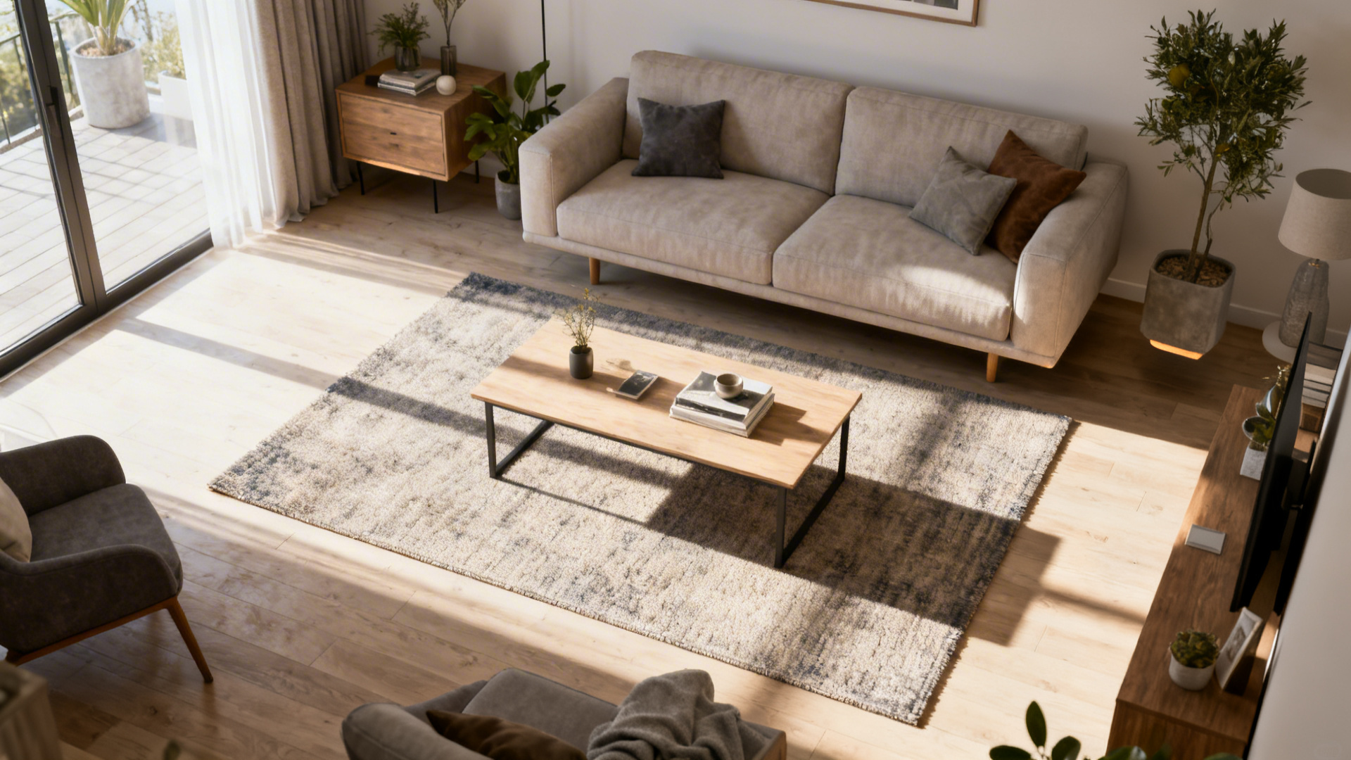 Living Room Rug Size Wrong? Measure It So Seating Fits