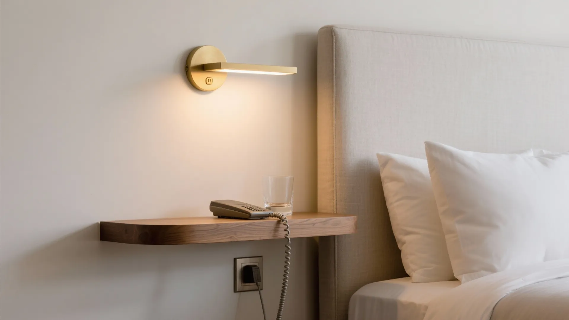 Floating pieces and layered lighting