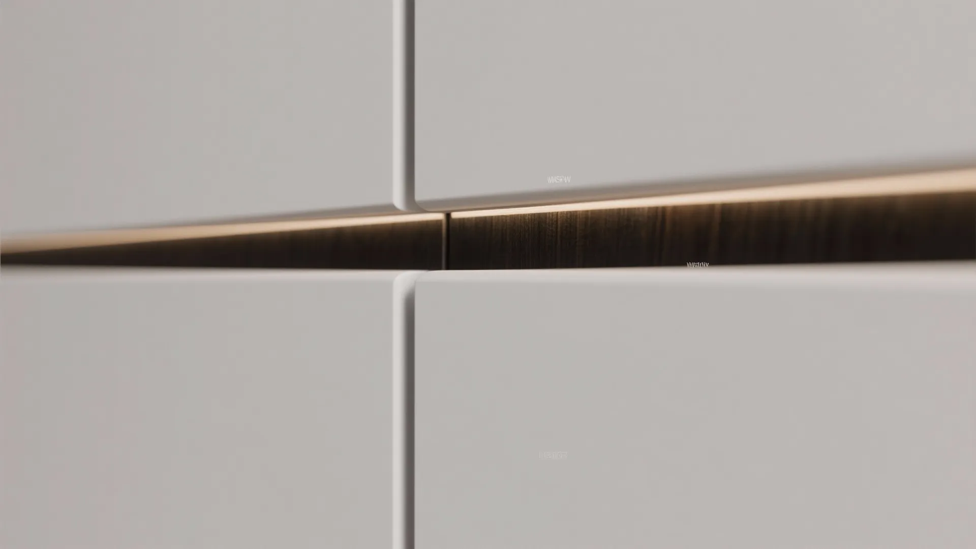 5. Floating shadow-gap trim for a modern finish