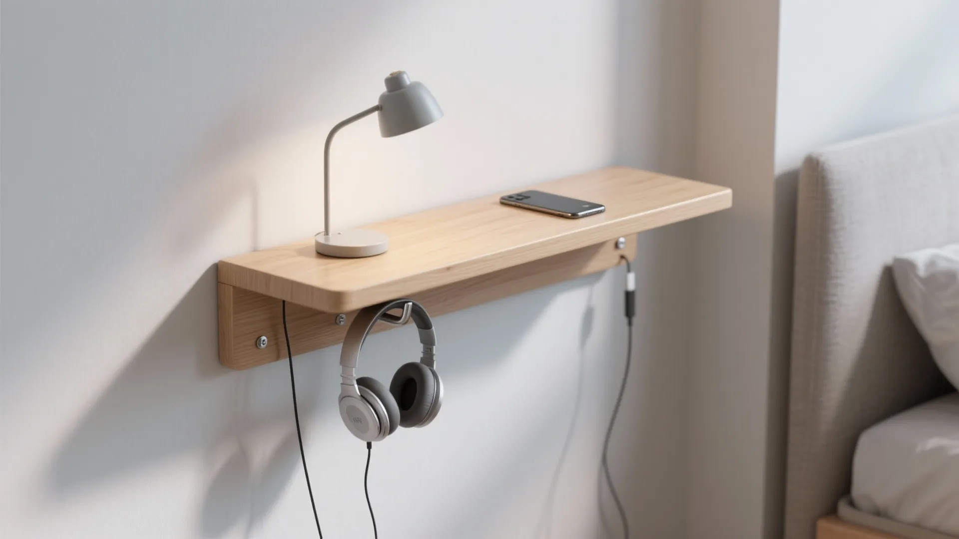 5 Ideas for a Bedside Table for Small Spaces: Real, practical bedside table ideas that save space and feel stylish — from a designer who’s learned the hard way.