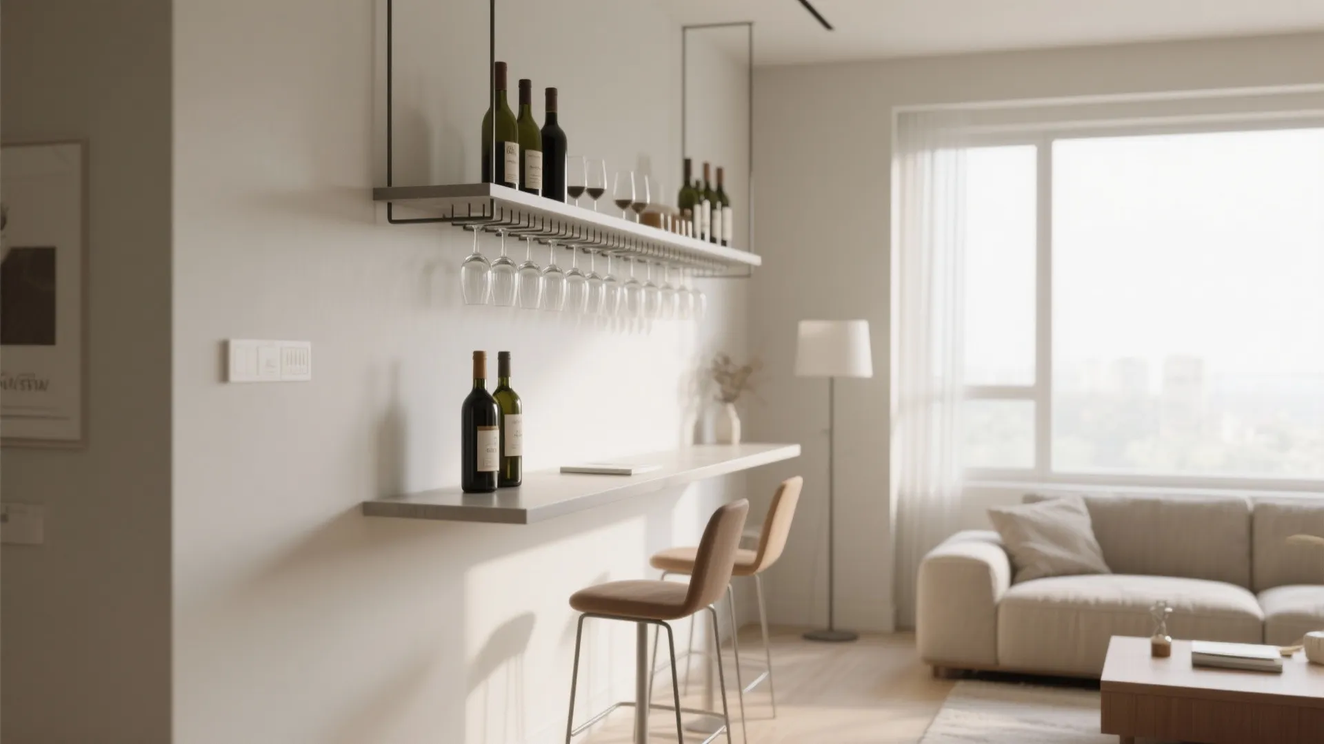 8. Floating Shelf Simplicity