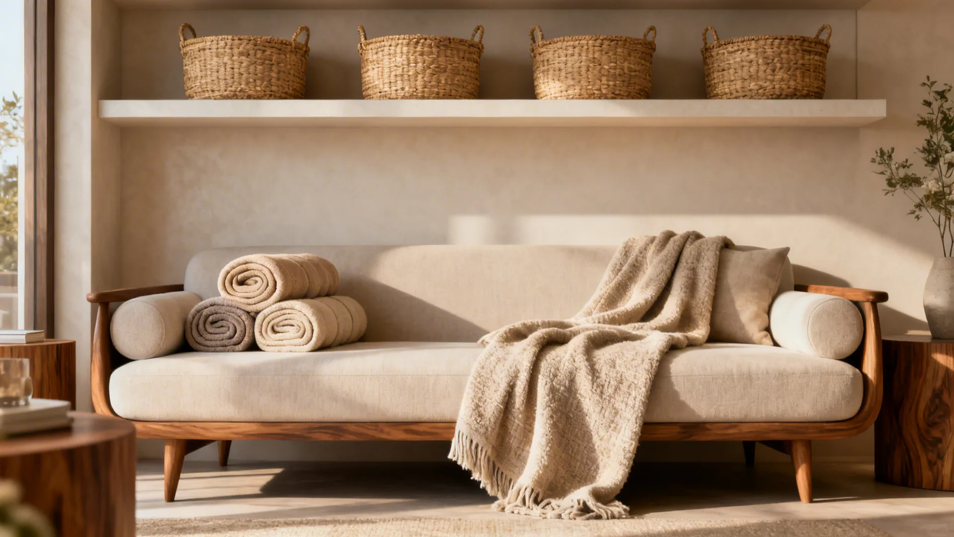 5 Creative Blanket Holder Ideas for Living Room Walls