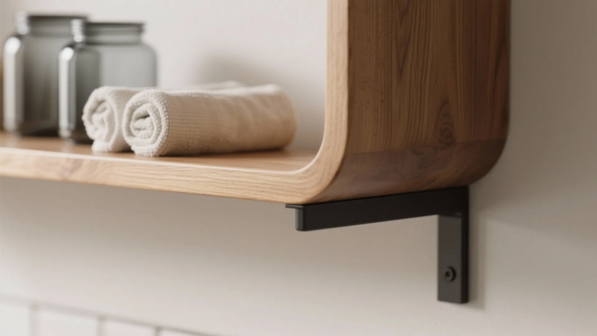 Floating shelves that double as display