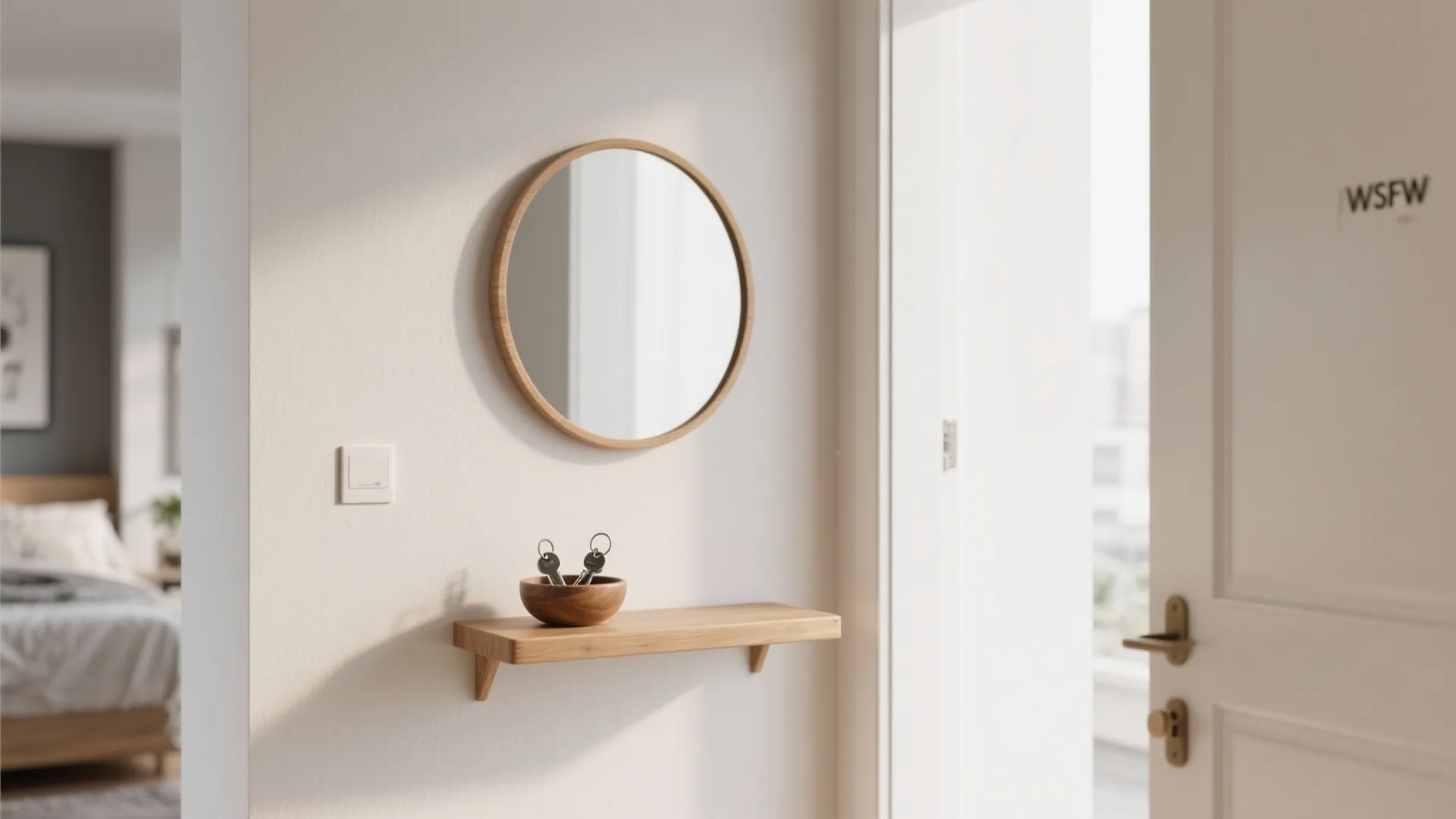 Wall-Mounted Floating Shelf