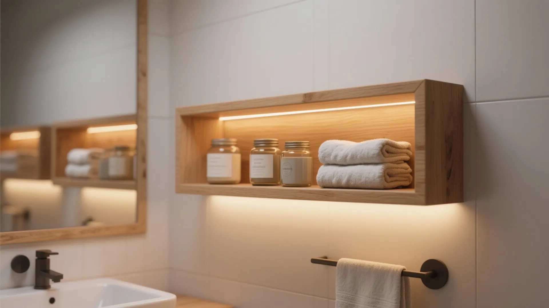 9. Floating Shelf Accents