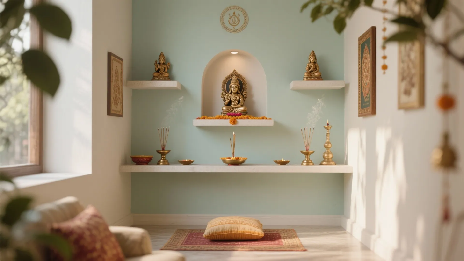 Neat Floating Shelves