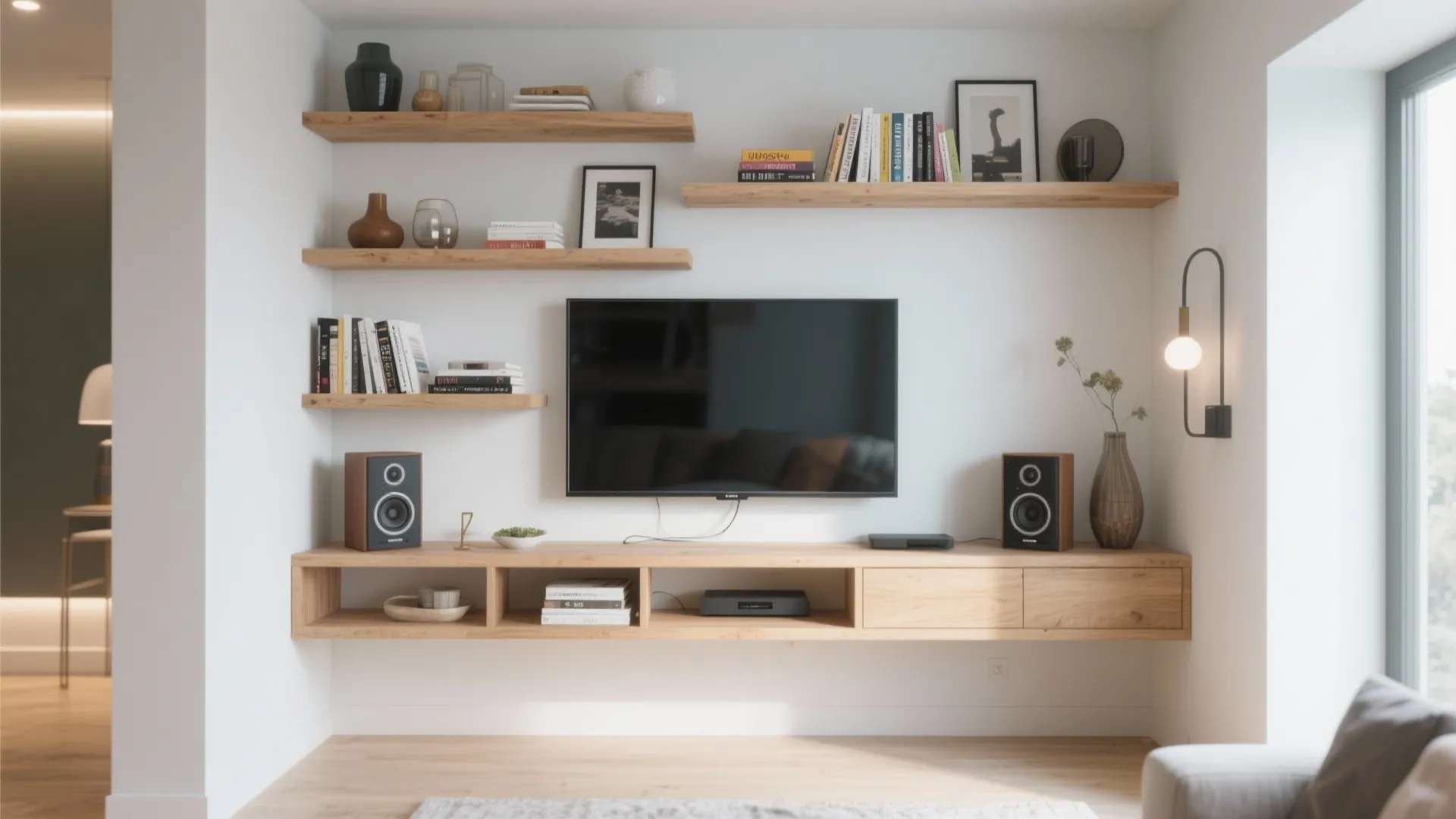 Floating Shelf Ensemble