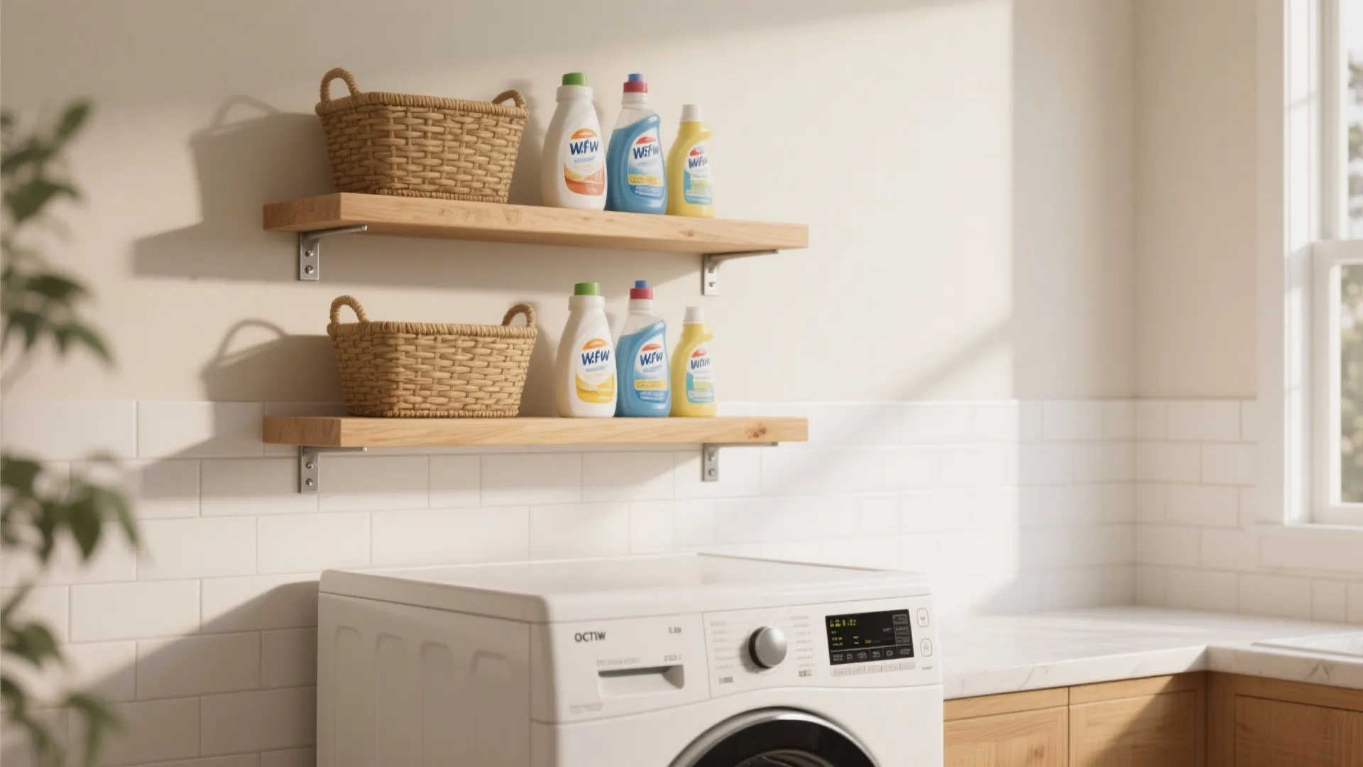 Laundry Room Shelf Ideas: 5 Smart Solutions: Small-space shelf ideas I actually used in real laundry makeovers