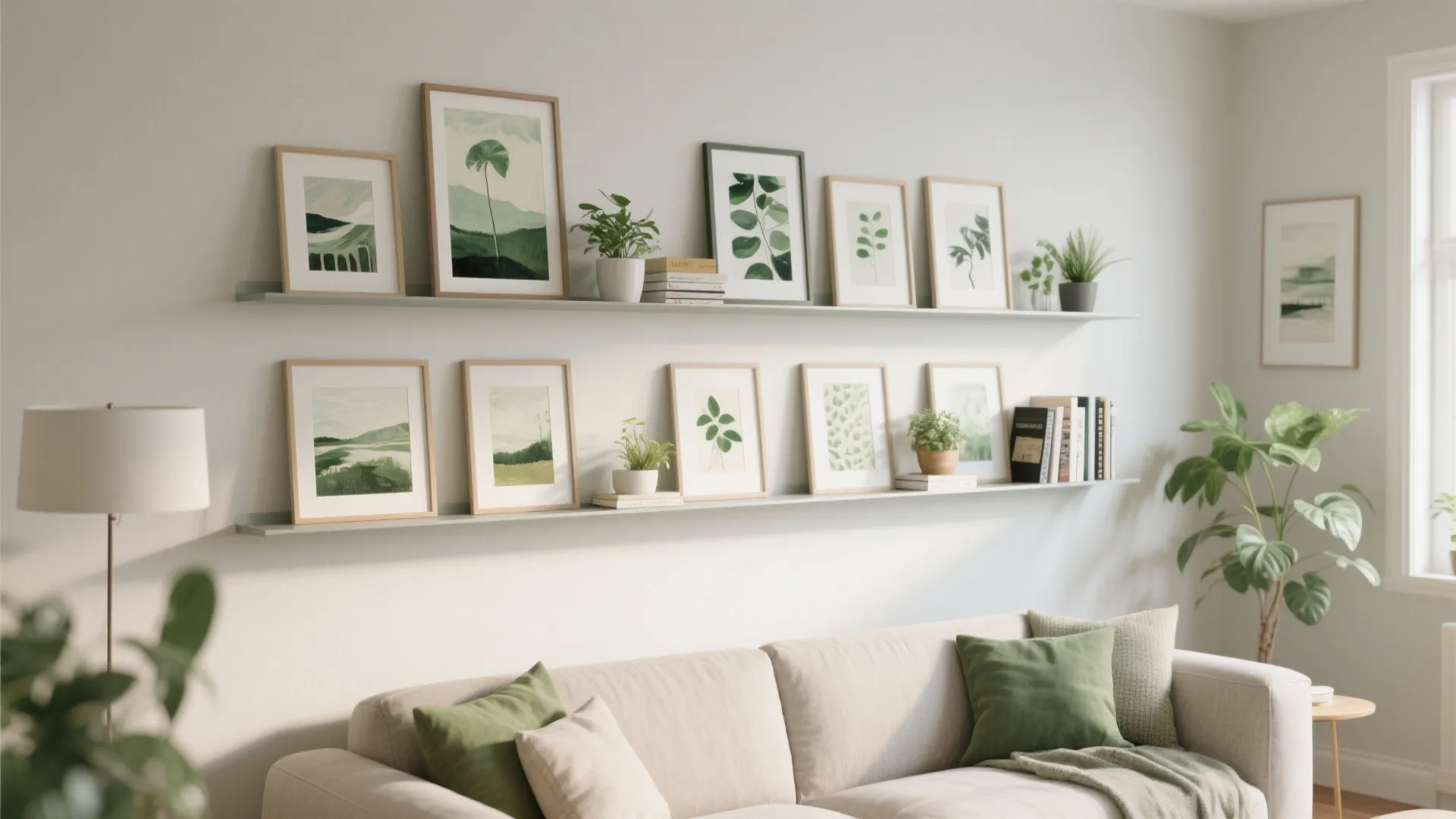 Floating Shelves Display