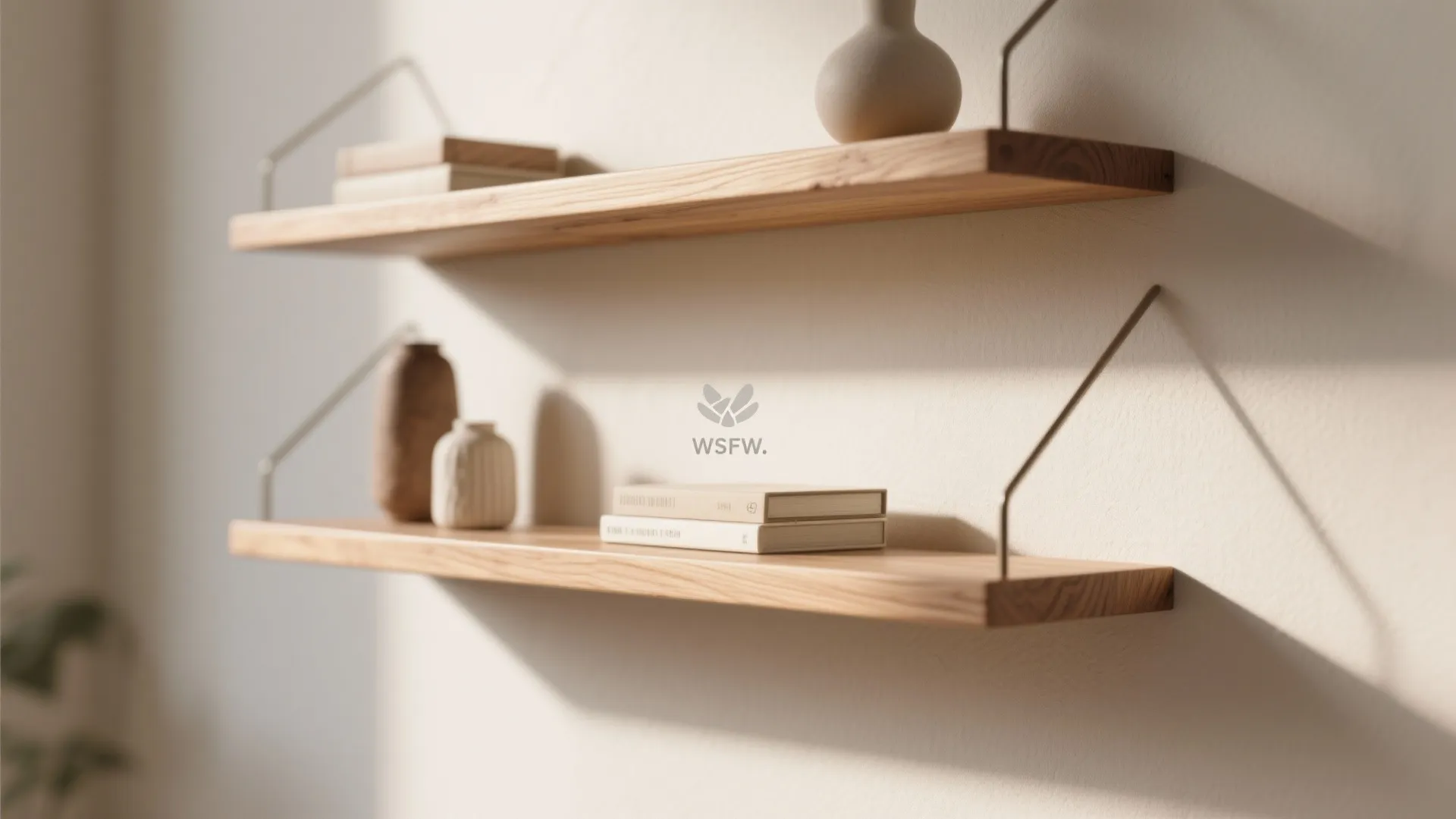 6. Floating Shelves