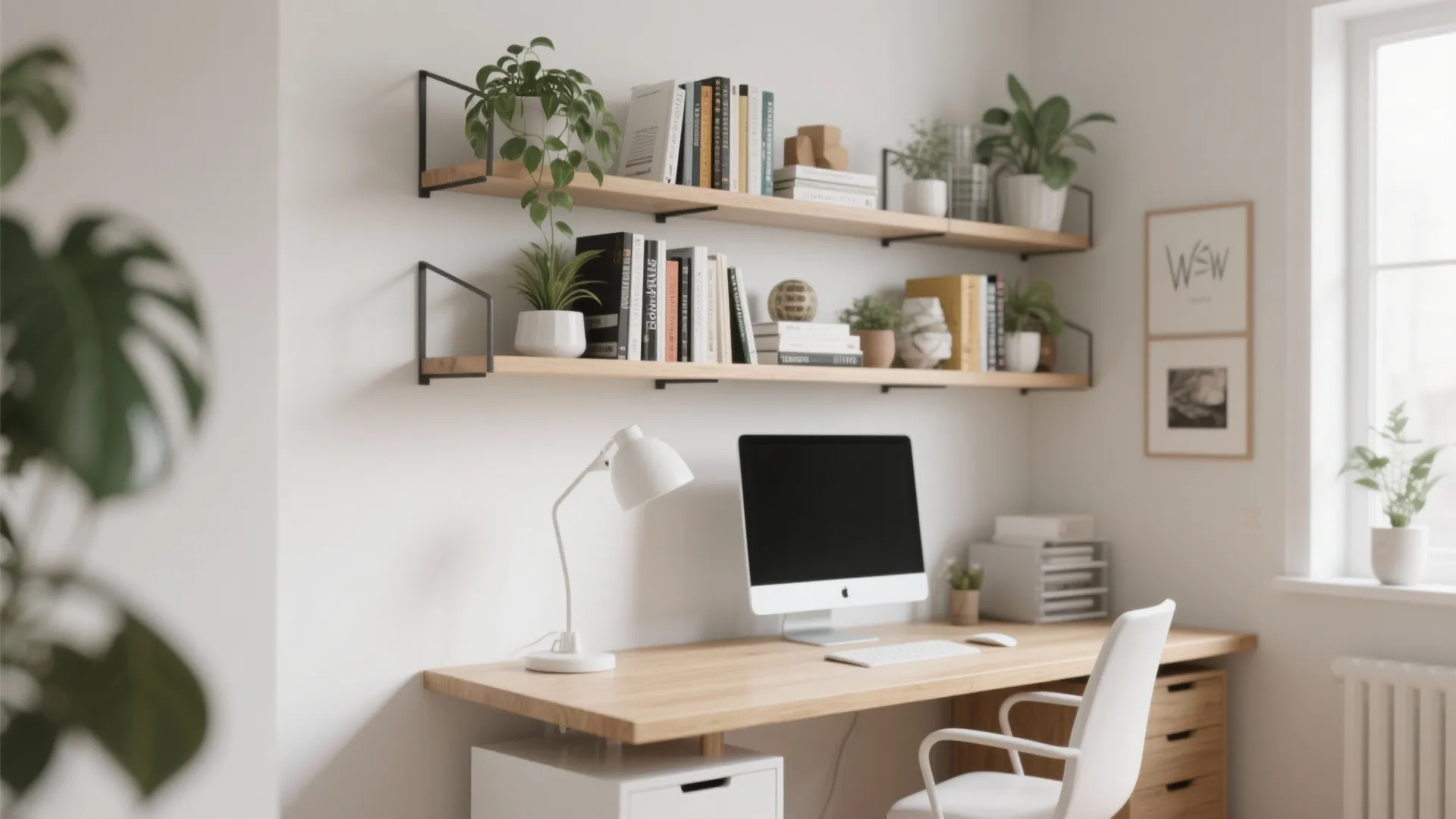 Tip 2: Floating Shelves