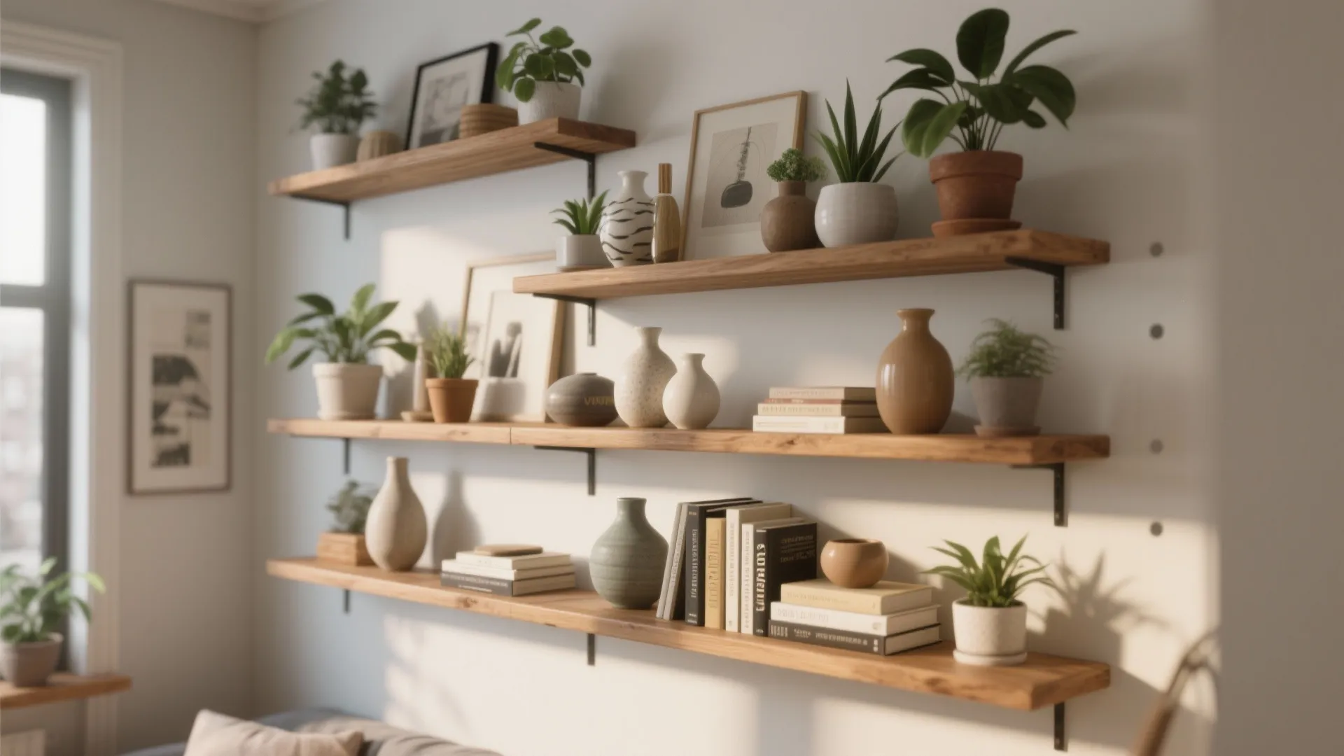 4. Floating Shelves Gallery