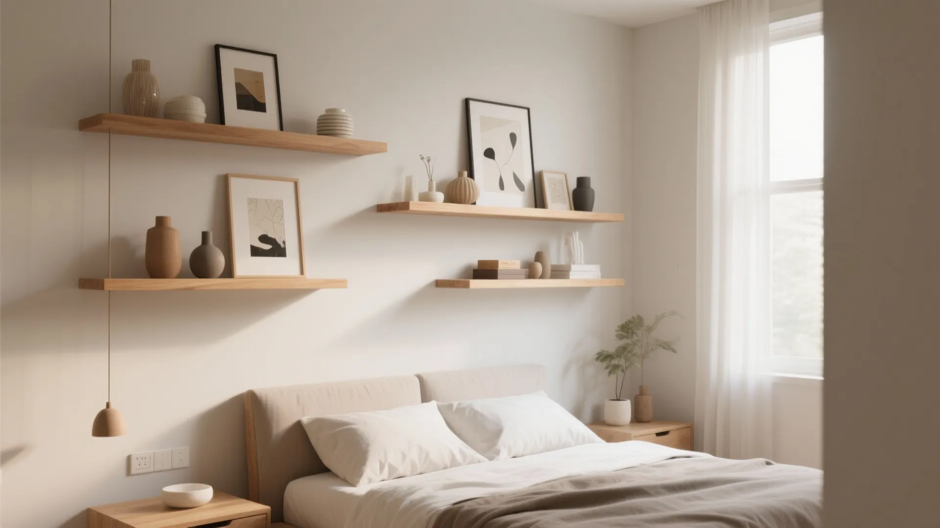 6. Floating Shelves Gallery