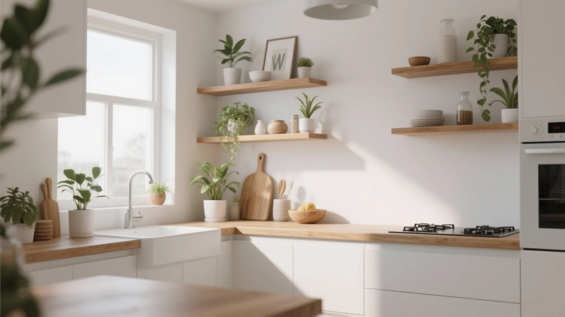 Floating Shelves for Style and Function