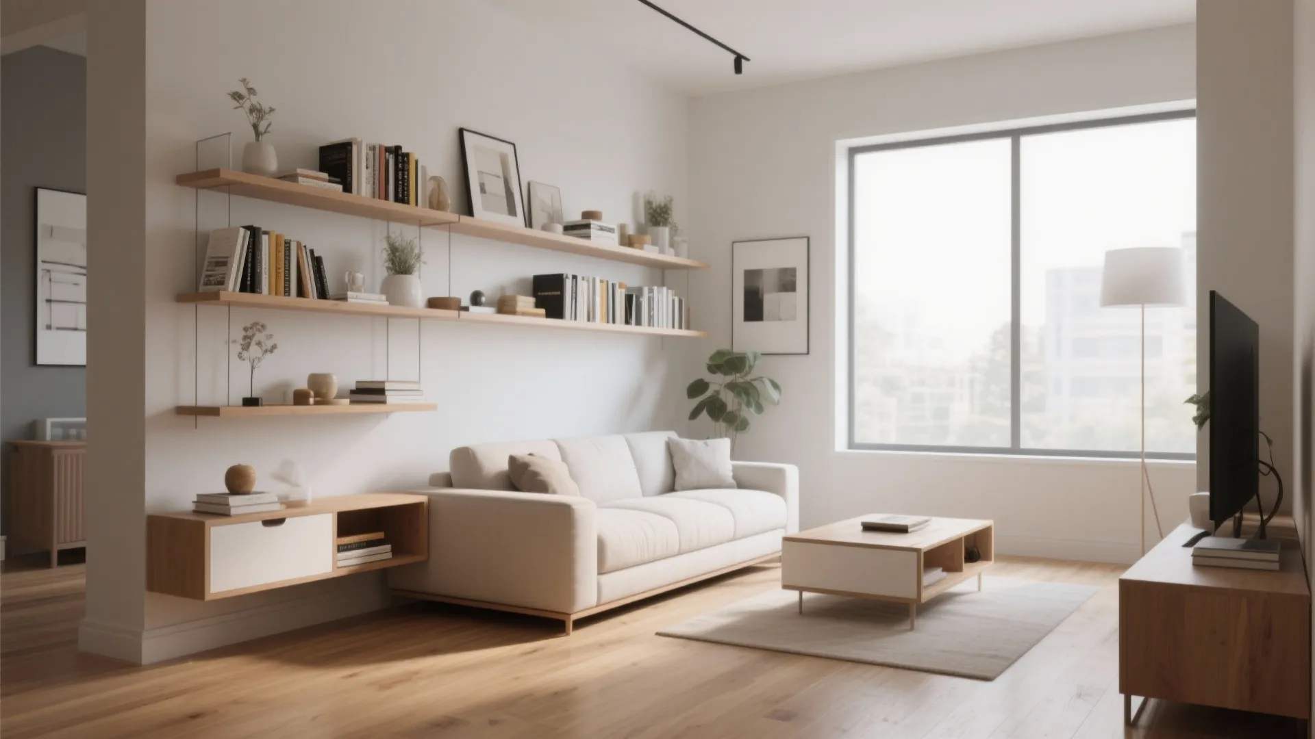 Floating Shelves and Wall Units