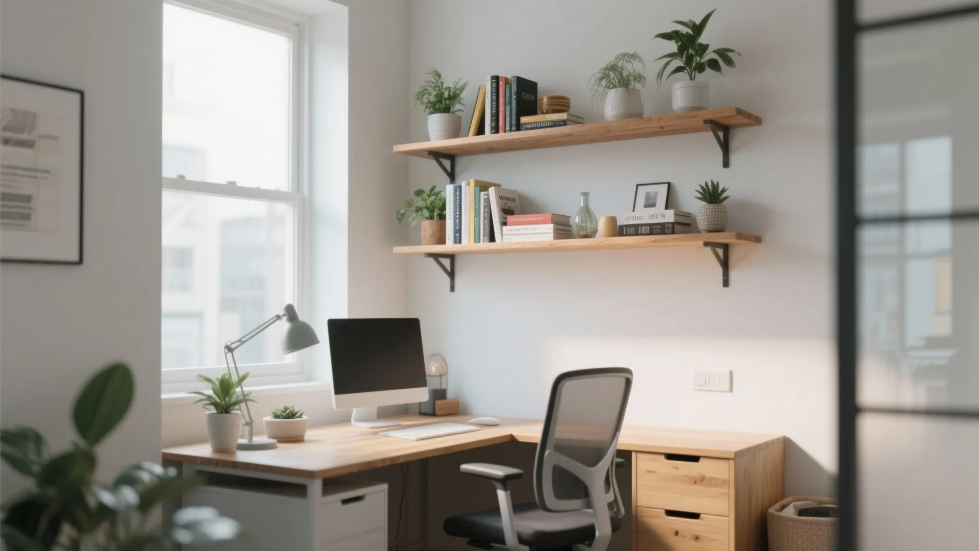 6. Embrace Floating Shelves